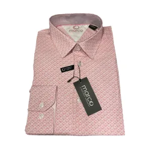 Marco LS Bubble Print Semi Fitted