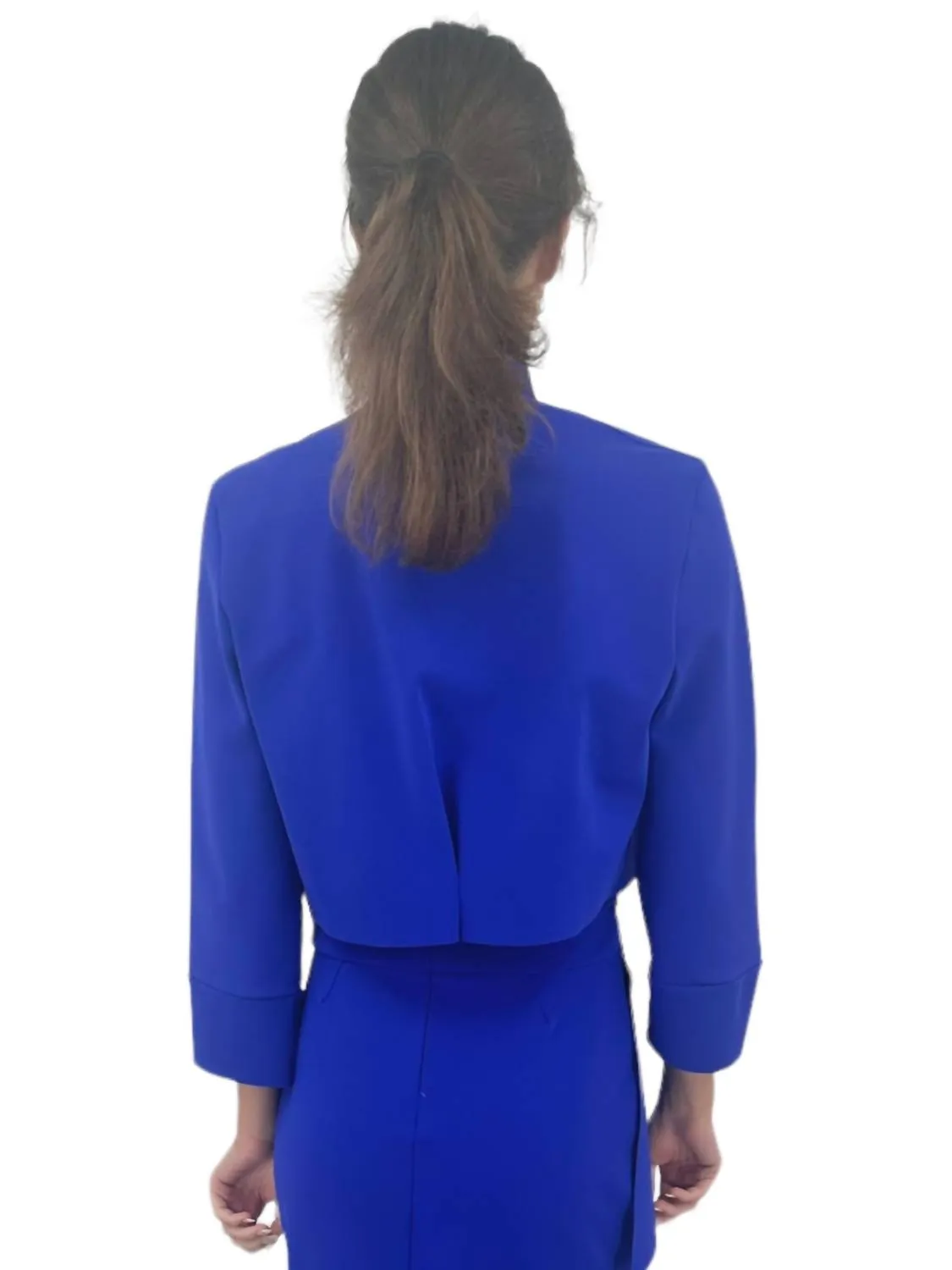 Mativel Bolero Jacket In Inchiostro