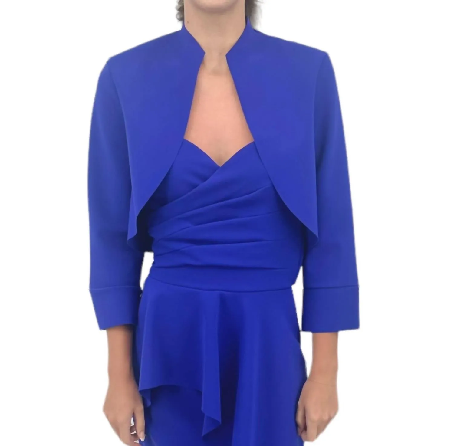 Mativel Bolero Jacket In Inchiostro
