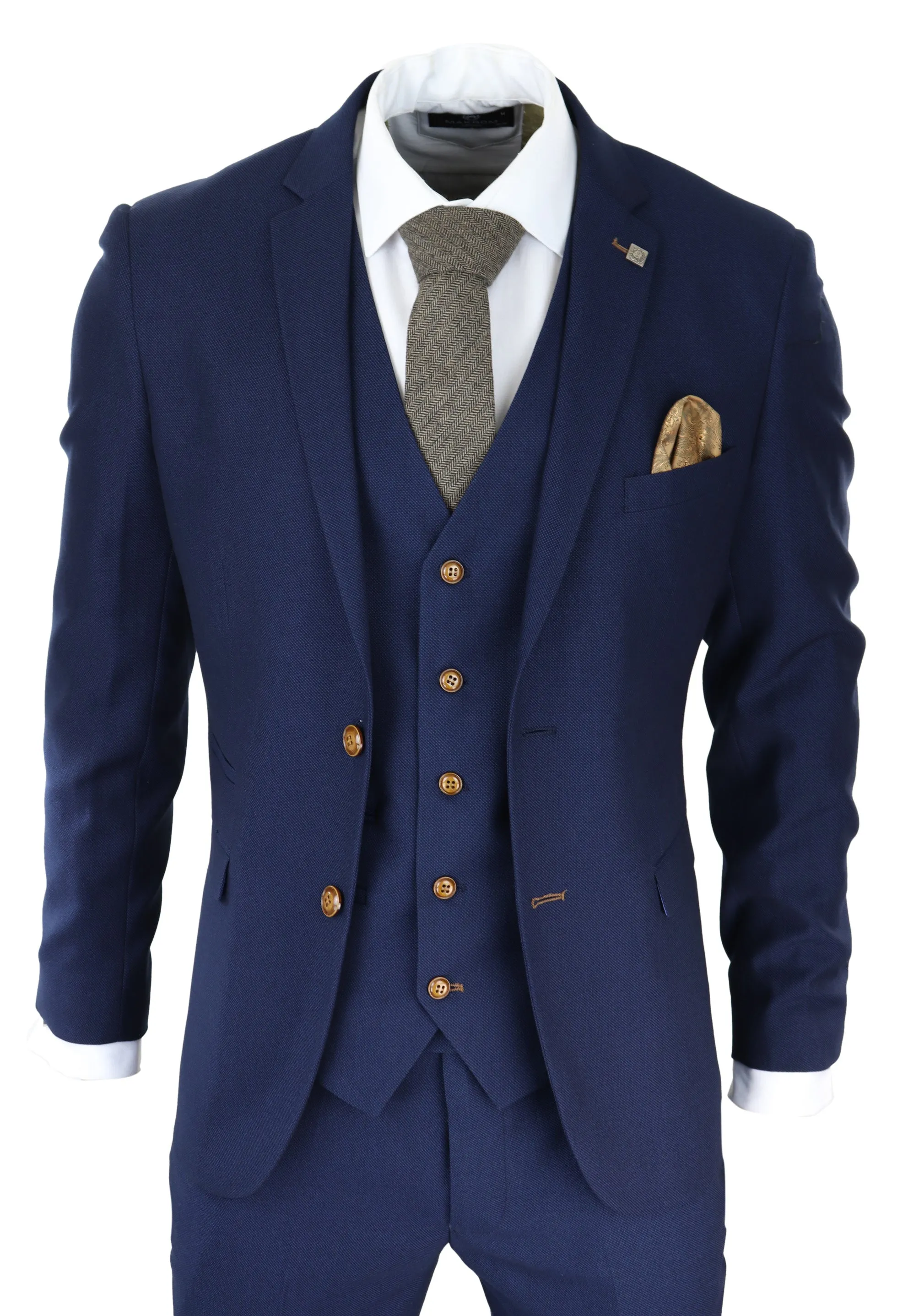 Mayfair 3 piece Grooms Suit