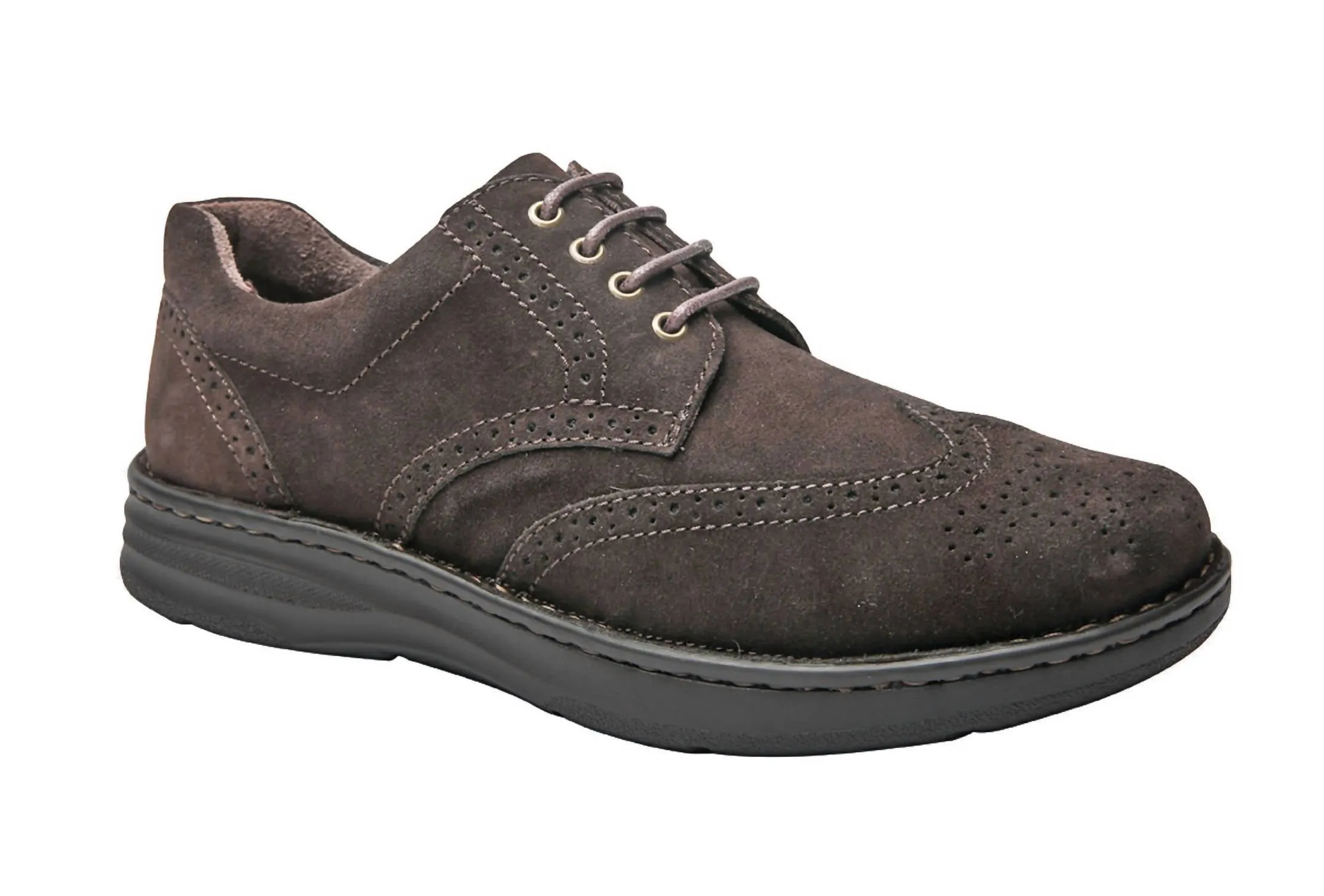 Men's Delaware Wingtip Oxford Shoes In Brown