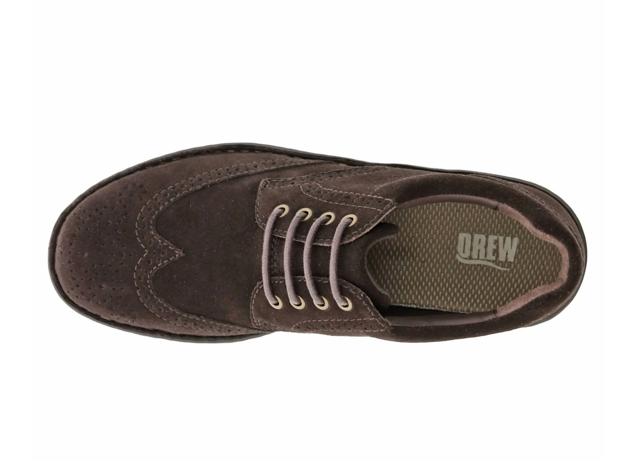 Men's Delaware Wingtip Oxford Shoes In Brown