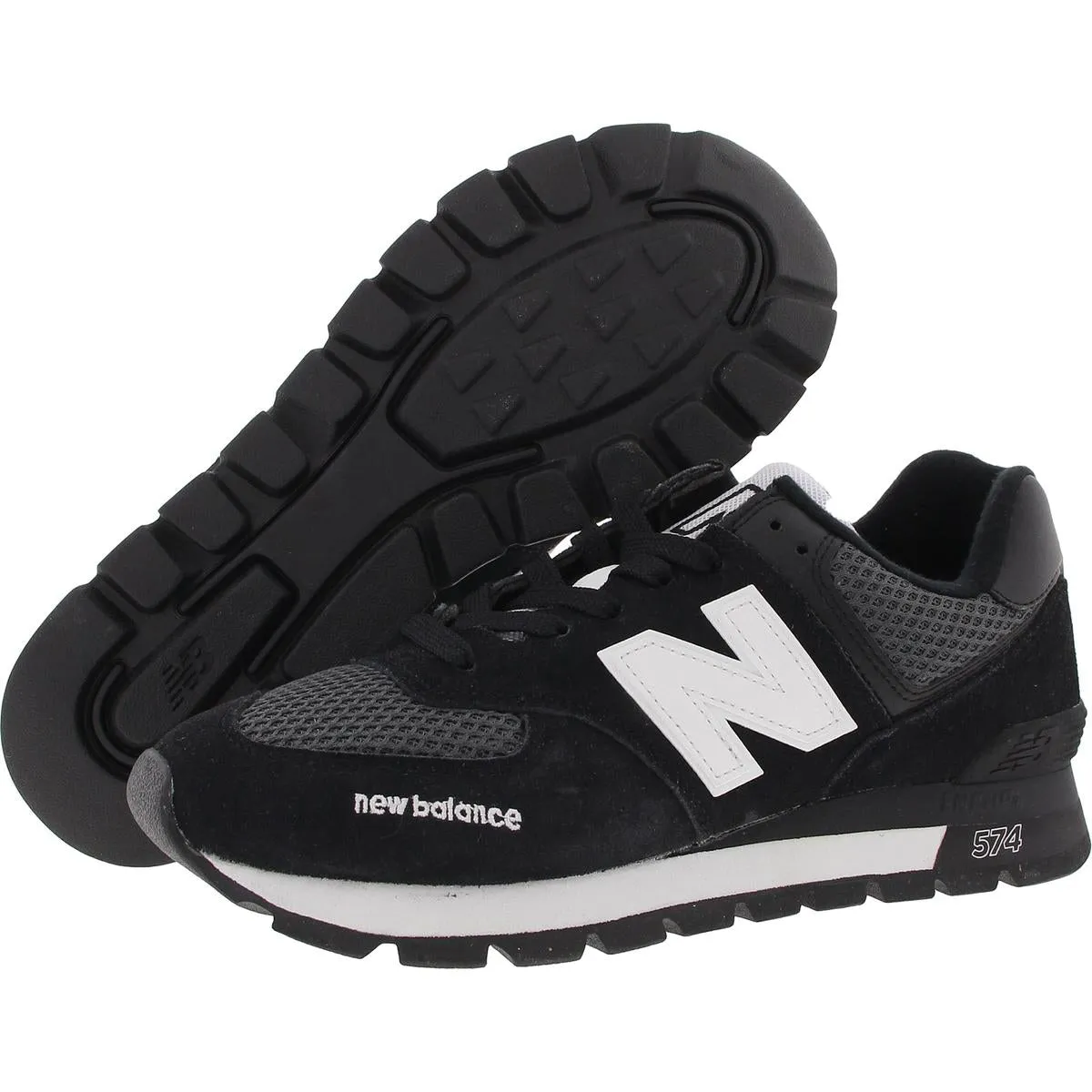Mens Lace-Up Manmade Running & Training Shoes