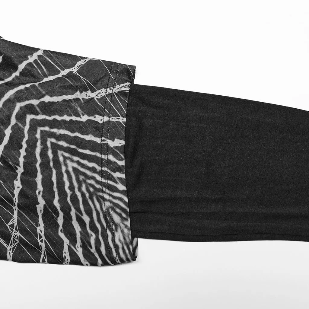 Men's Punk Halo Printed Sagging Pants