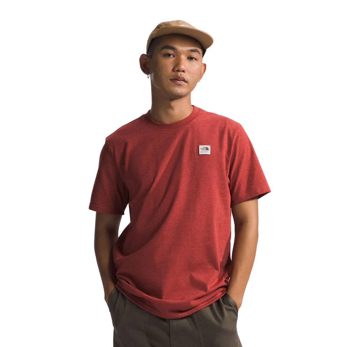 Men's S/S Heritage Patch Heathered Tee