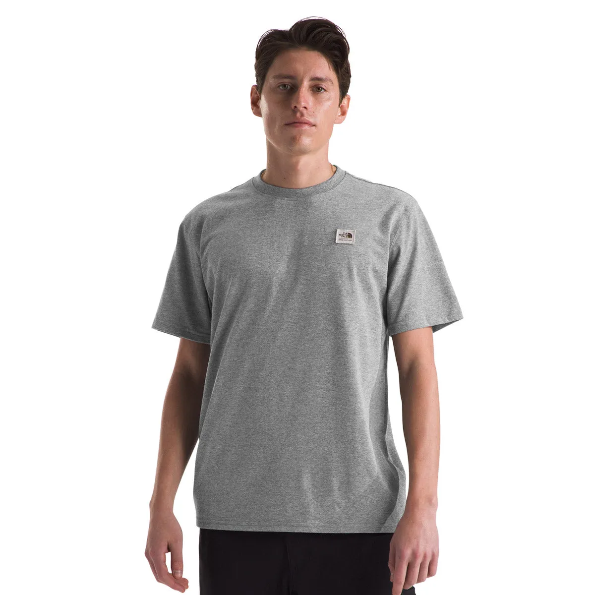 Men's S/S Heritage Patch Heathered Tee