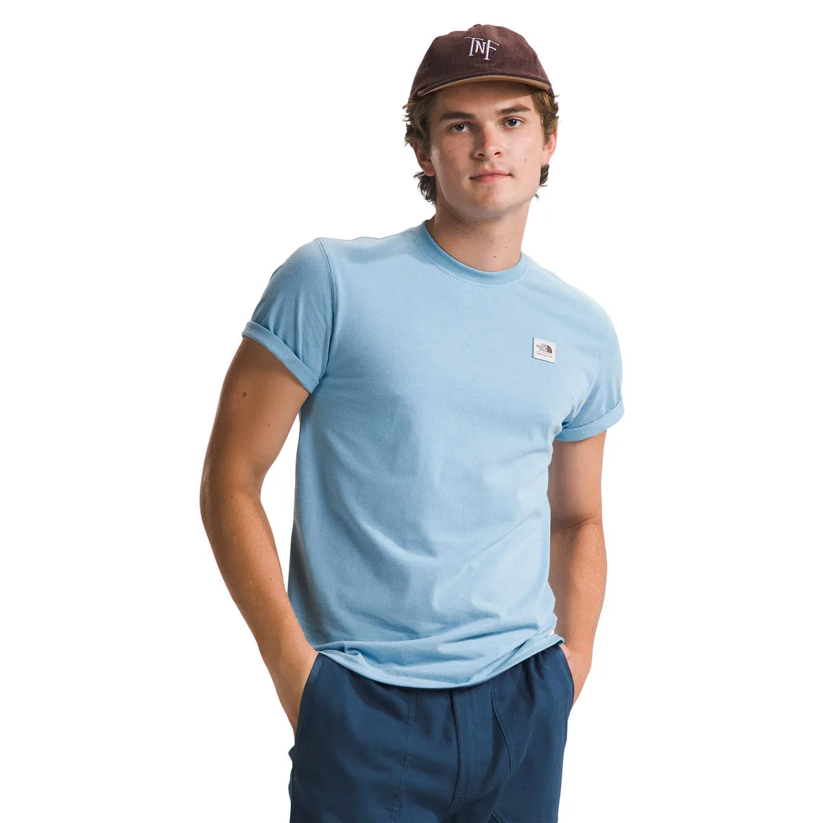 Men's S/S Heritage Patch Heathered Tee