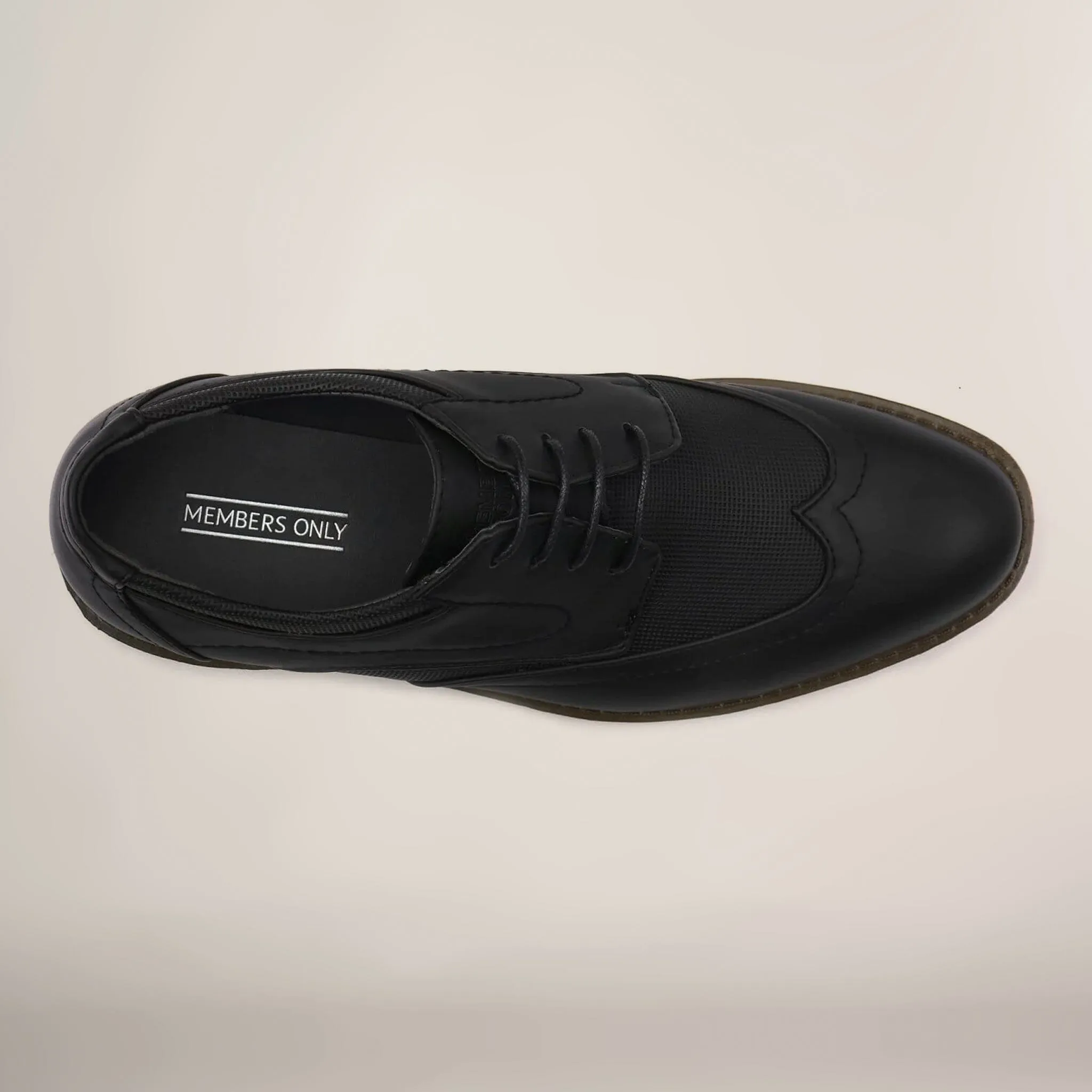 Men's Wingtip Oxford Faux Leather Shoes