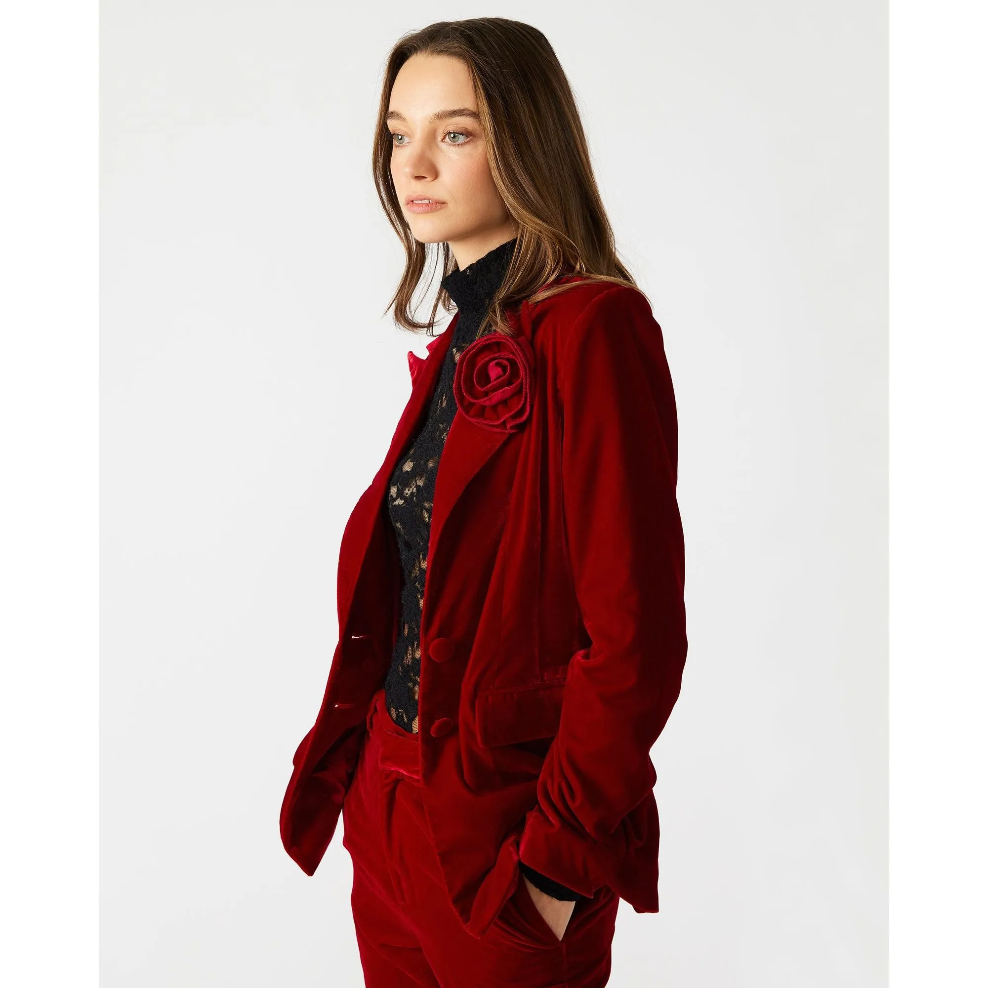Merene Blazer Red
