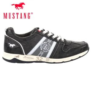 Mustang 32 Navy Laced Sneakers Navy