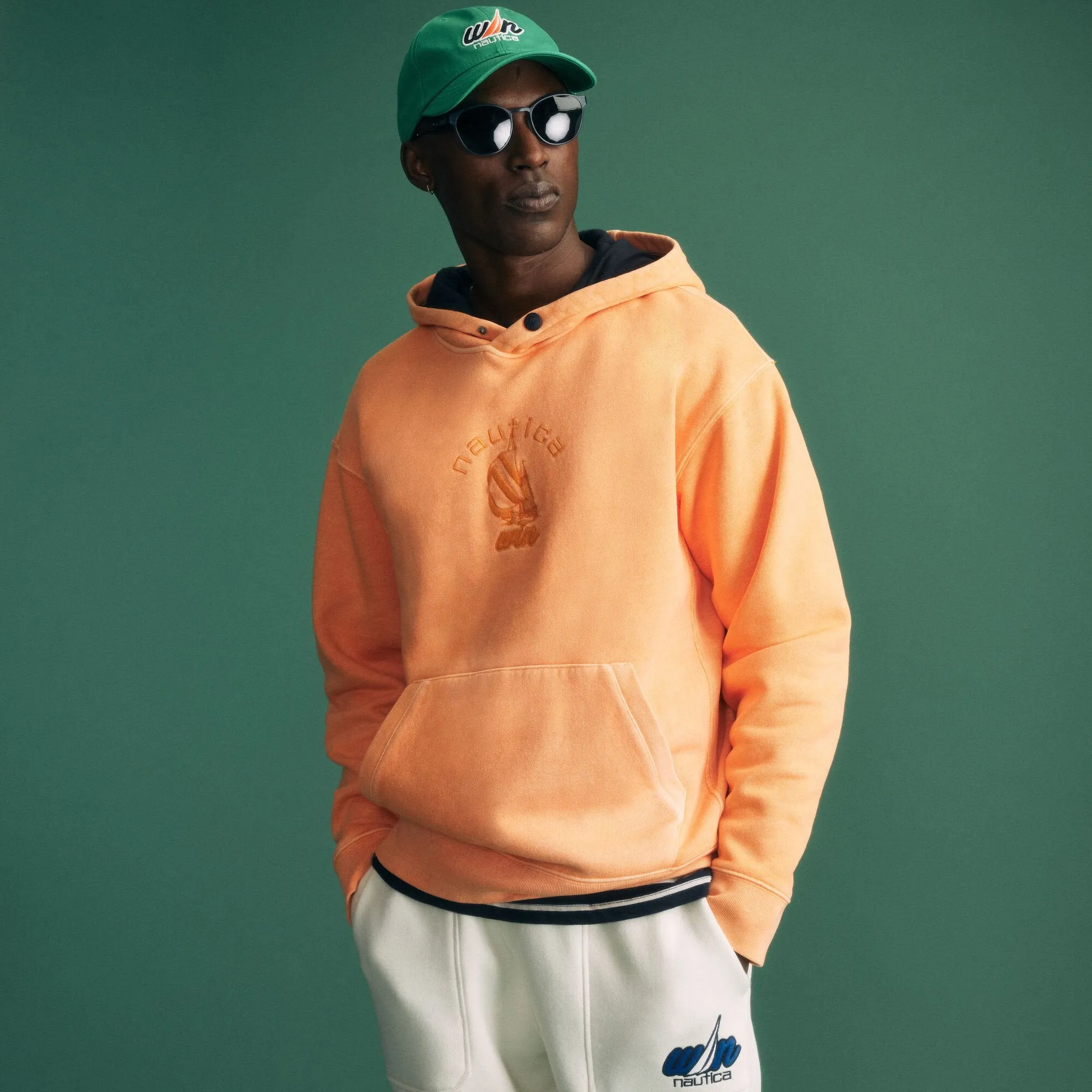 Nautica Mens Eddie Win X Nautica Fleece Hoodie