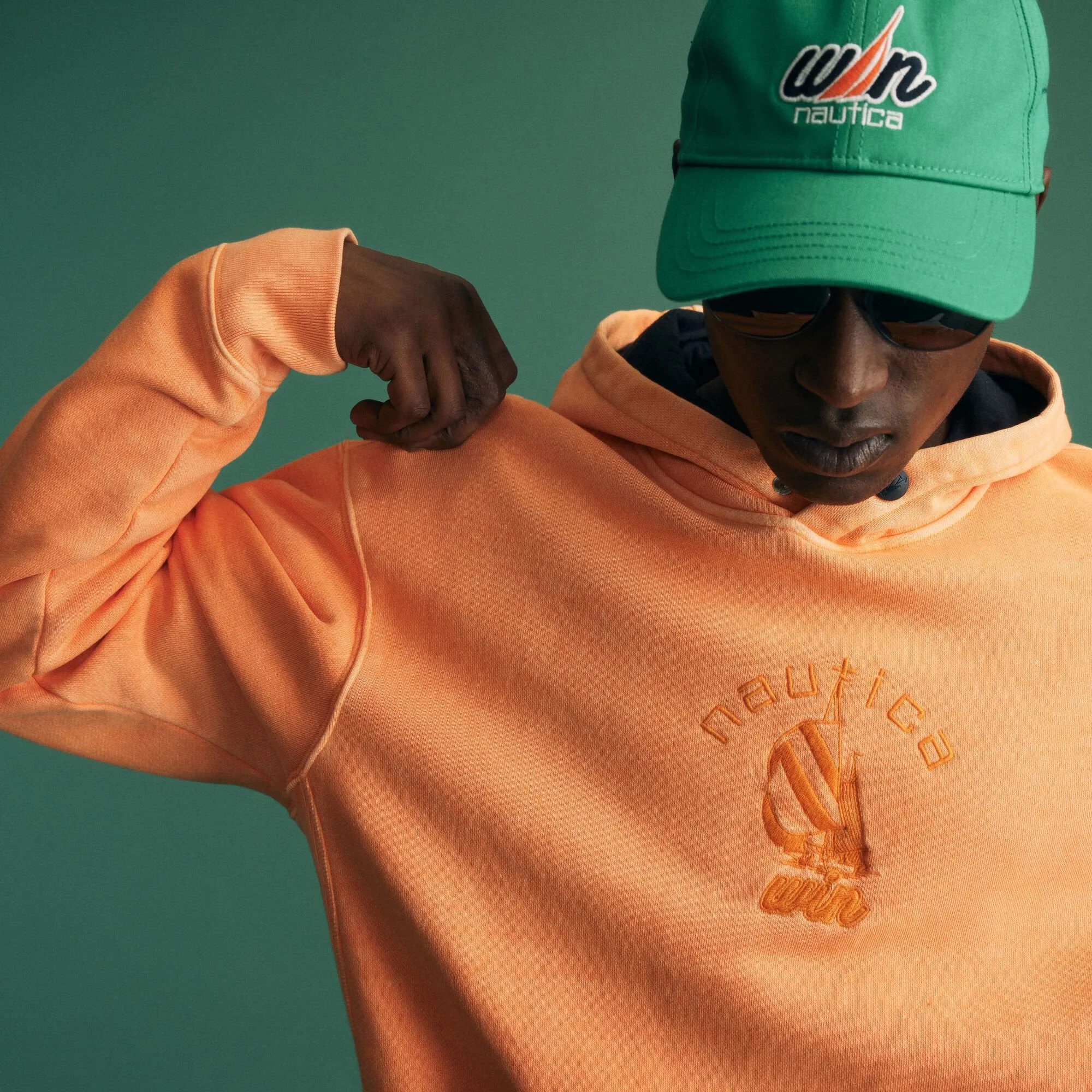 Nautica Mens Eddie Win X Nautica Fleece Hoodie