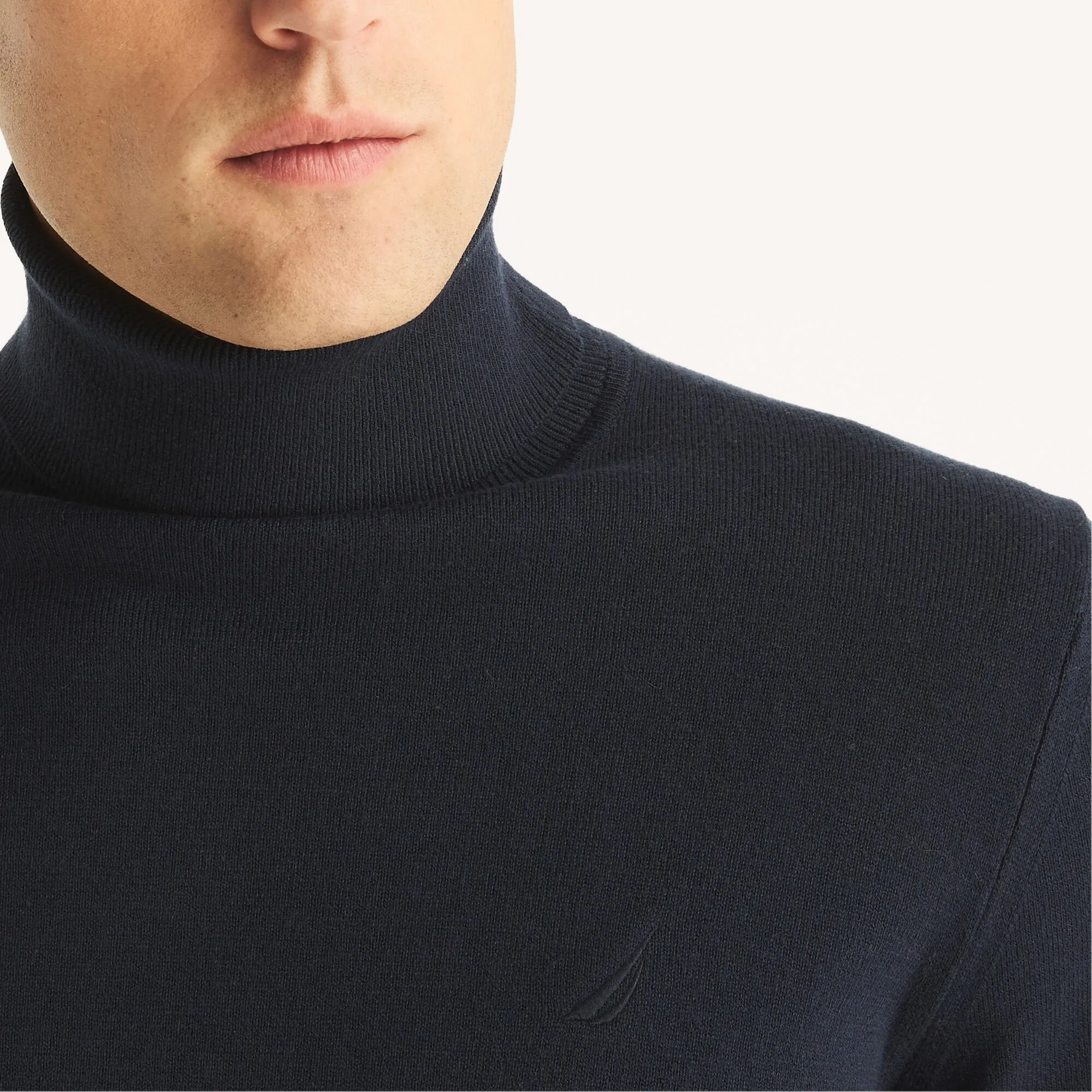 Nautica Mens Navtech Turtleneck Sweater