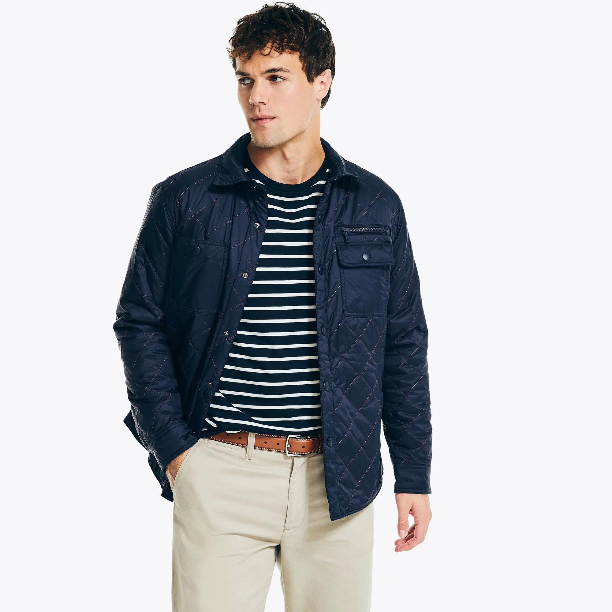 Nautica Mens Sustainably Crafted Tempasphere Jacket