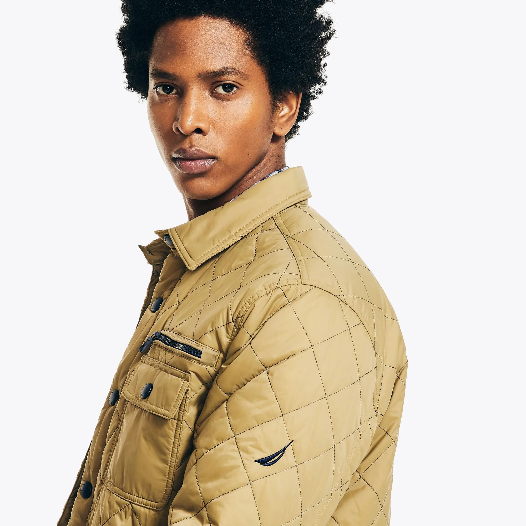 Nautica Mens Sustainably Crafted Tempasphere Jacket