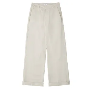 Obey Mila Work Pant Silver Grey
