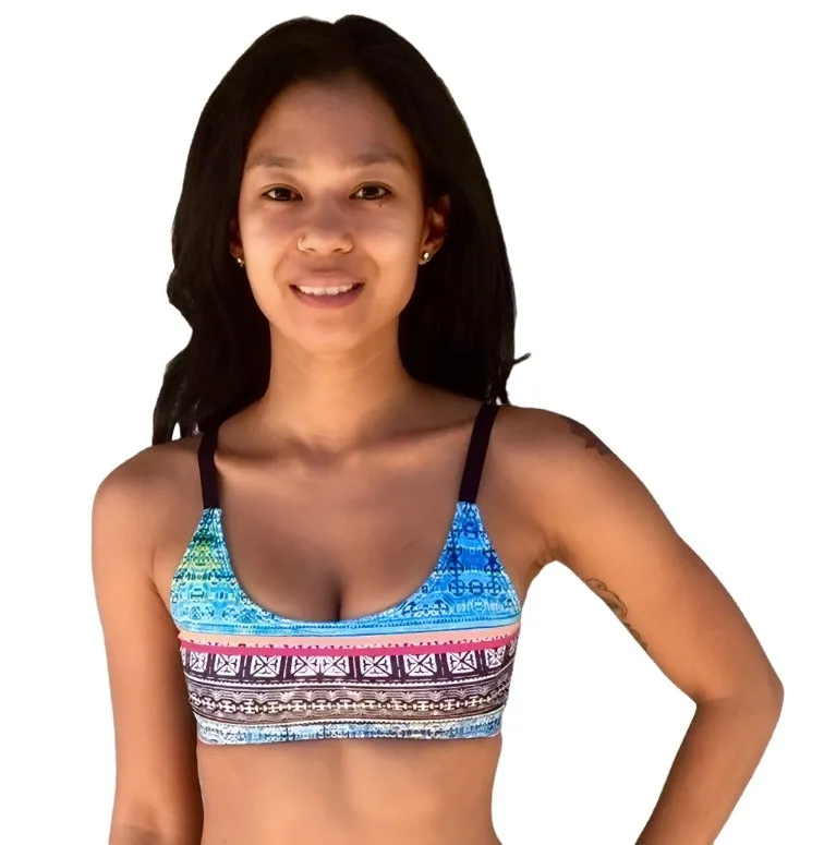 Onzie Hot Yoga X Back Elastic Bra Top 377