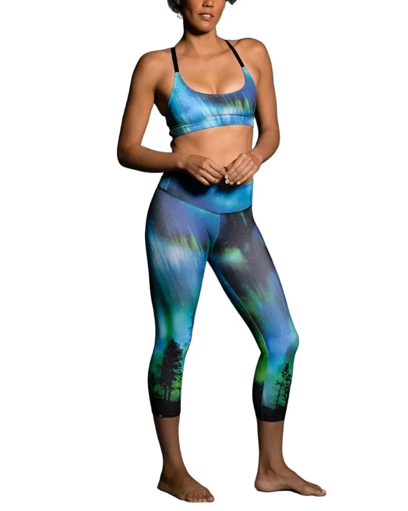 Onzie Hot Yoga X Back Elastic Bra Top 377
