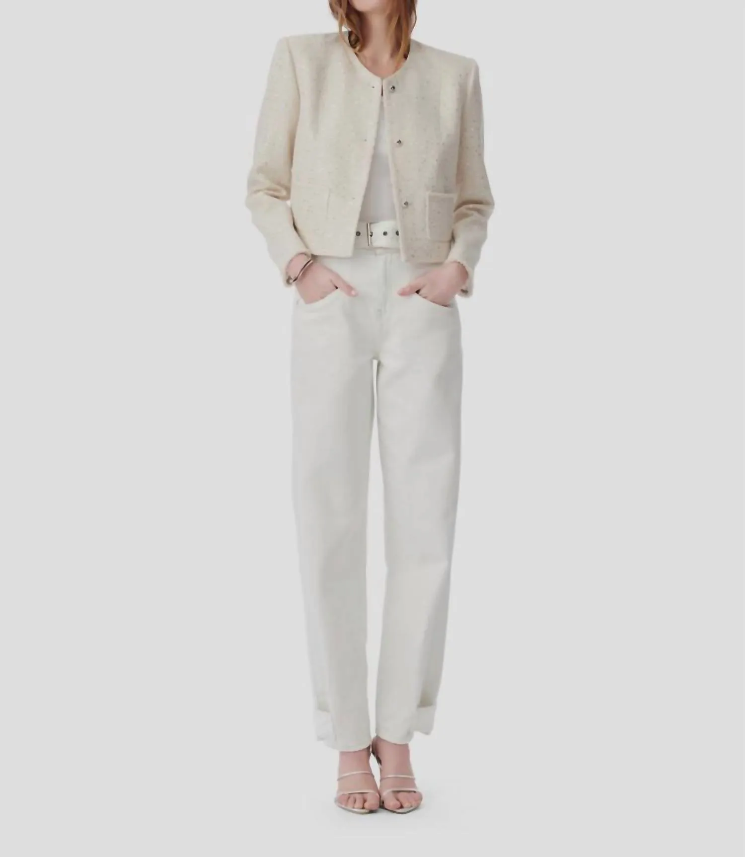 Qaranne Jacket In Cream