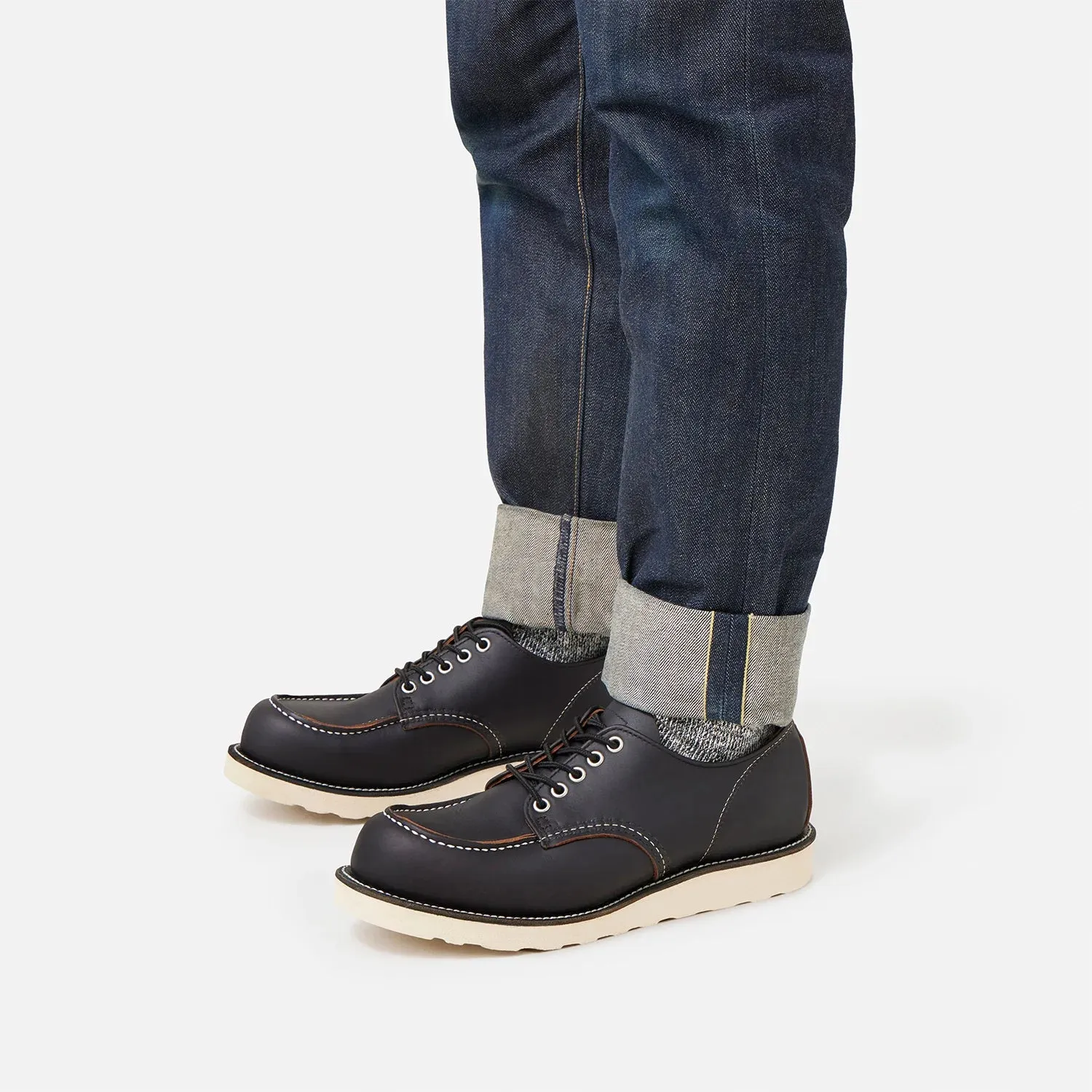 Red Wing 8090 Shop Moc Oxford - Black Prairie