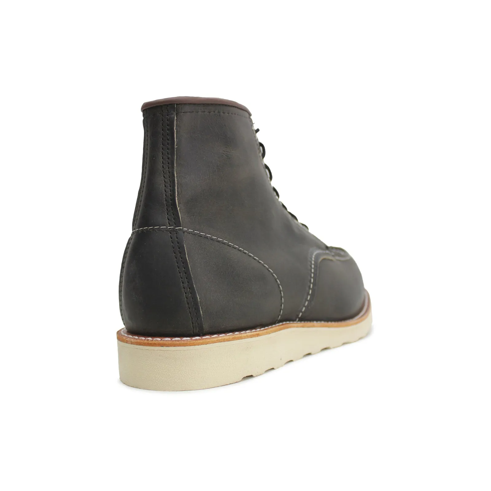 Red Wing Moc Toe Charcoal Men's Ankle Boots