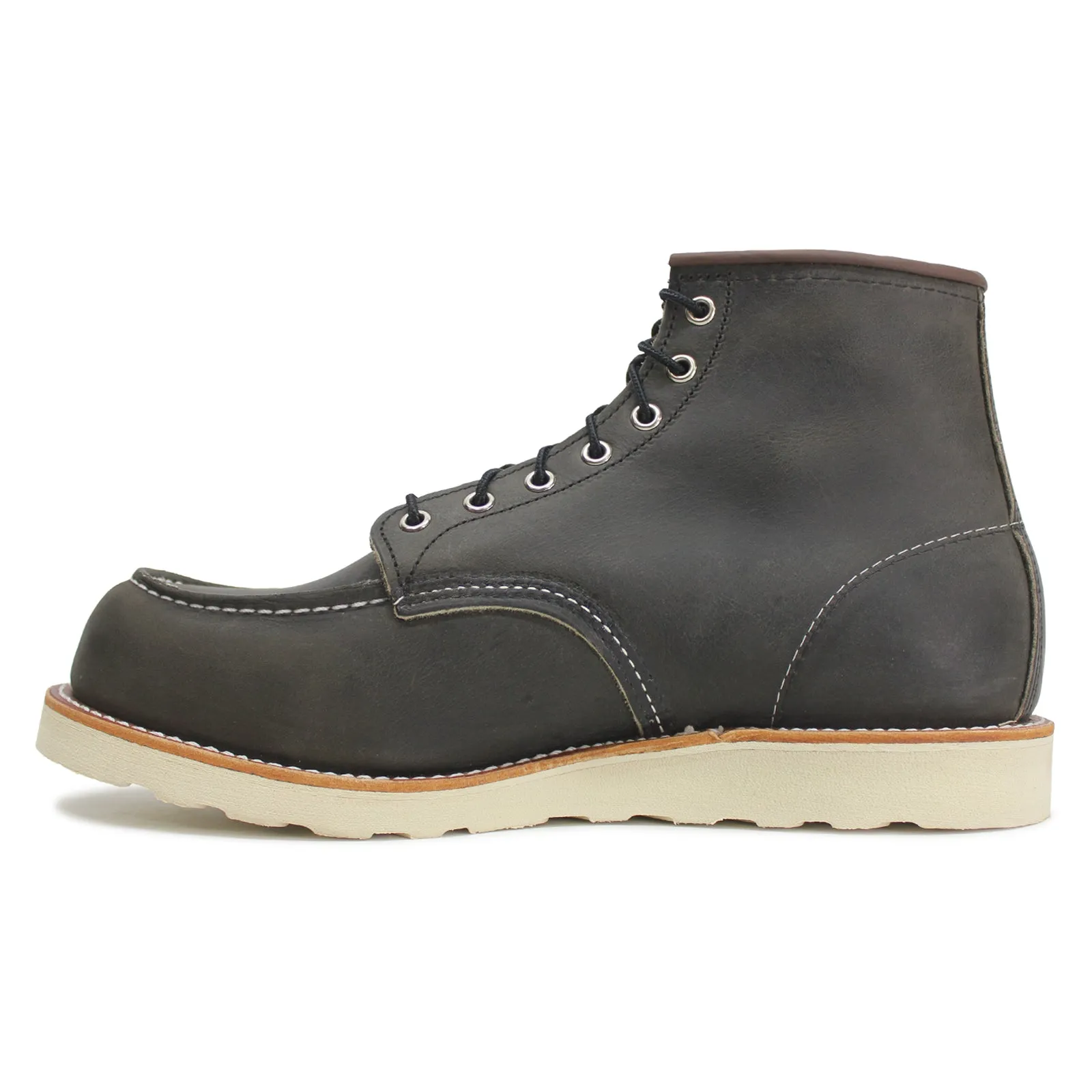 Red Wing Moc Toe Charcoal Men's Ankle Boots