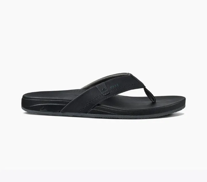 Reef Cushion Spring Mens Sandals - Black
