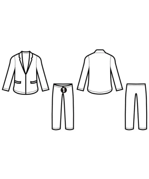 Saint Laurent Paris Business suits