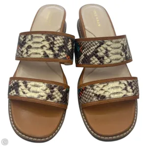 Sandals Designer By Cole-haan In Tan, Size: 7.5 cole haan