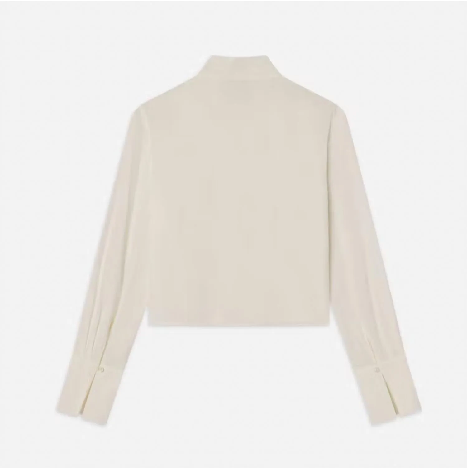 Shawl Collar Blouse In Cream