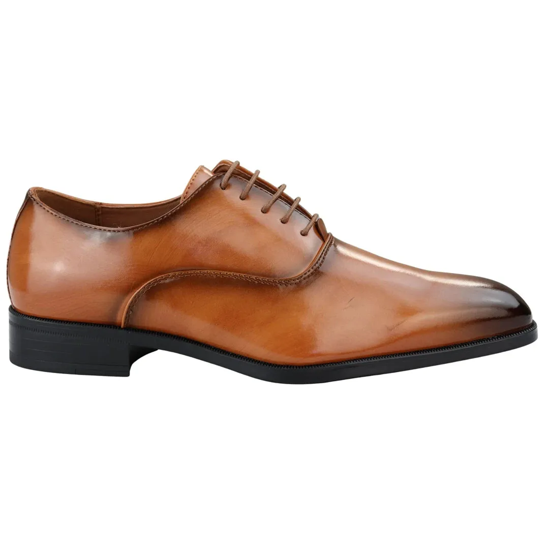 Smart Formal Shoes Patent Round Toe VIntage 1920s