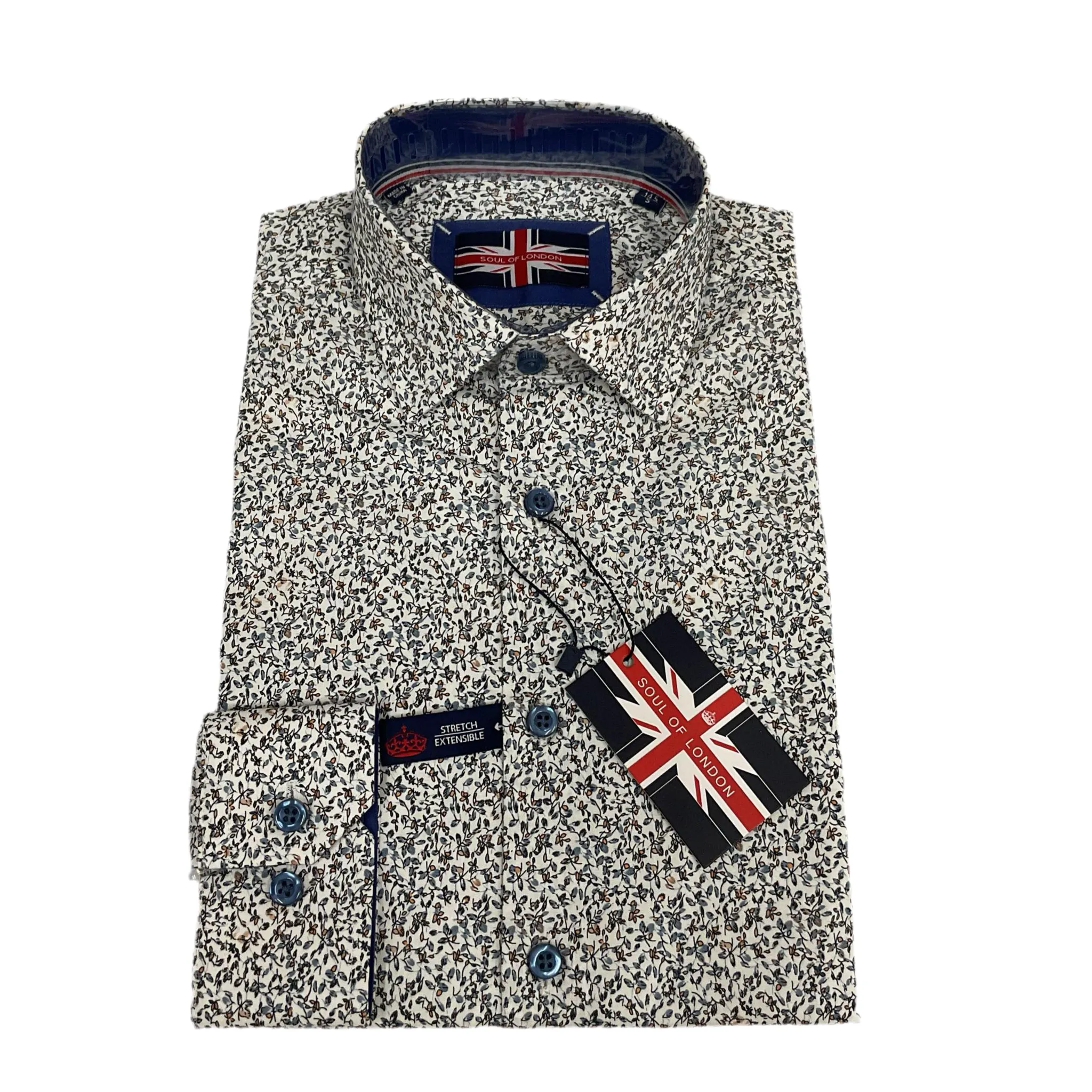 Soul of London LS Cotton Stretch
