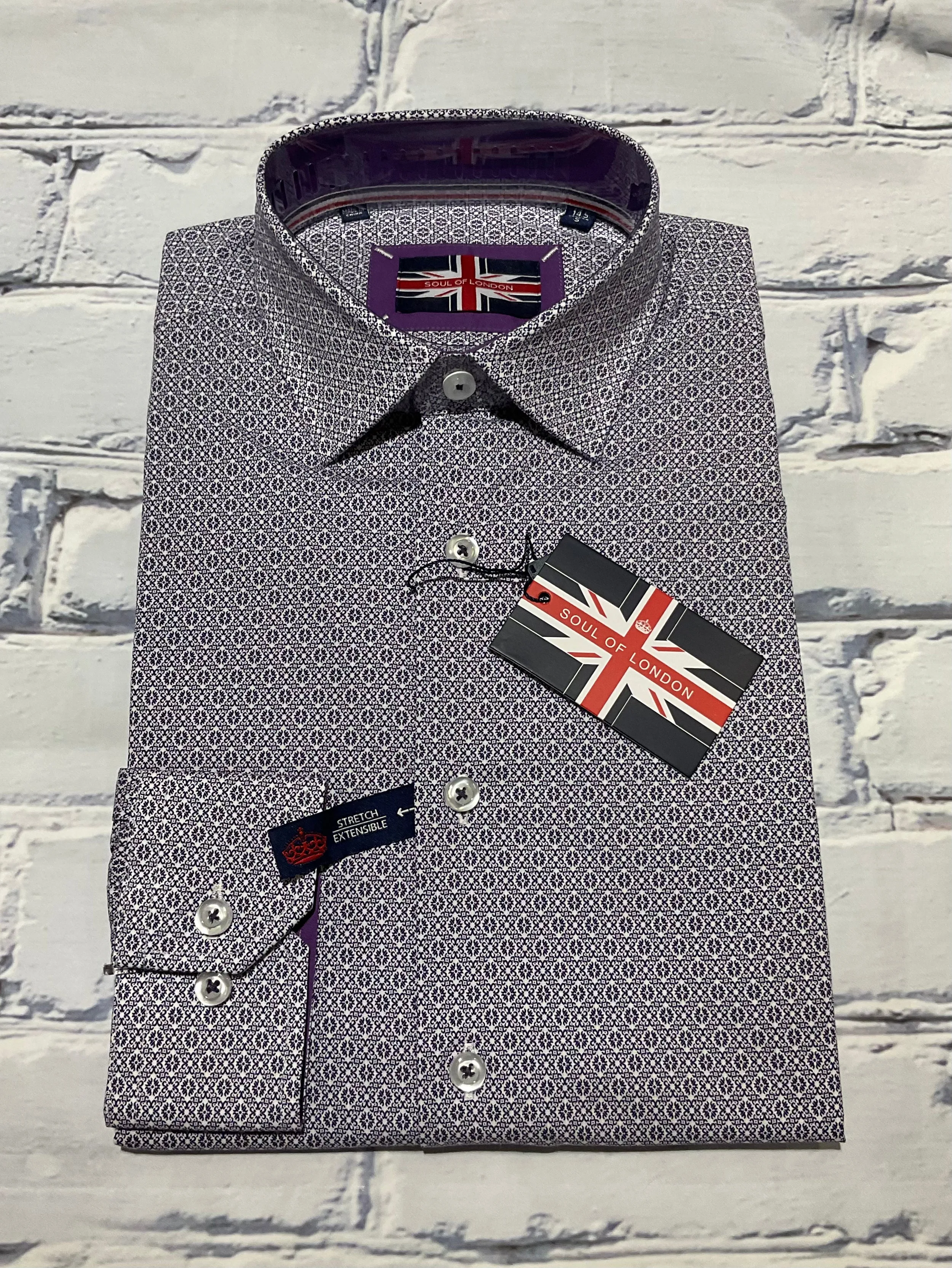 Soul of London LS Cotton Stretch