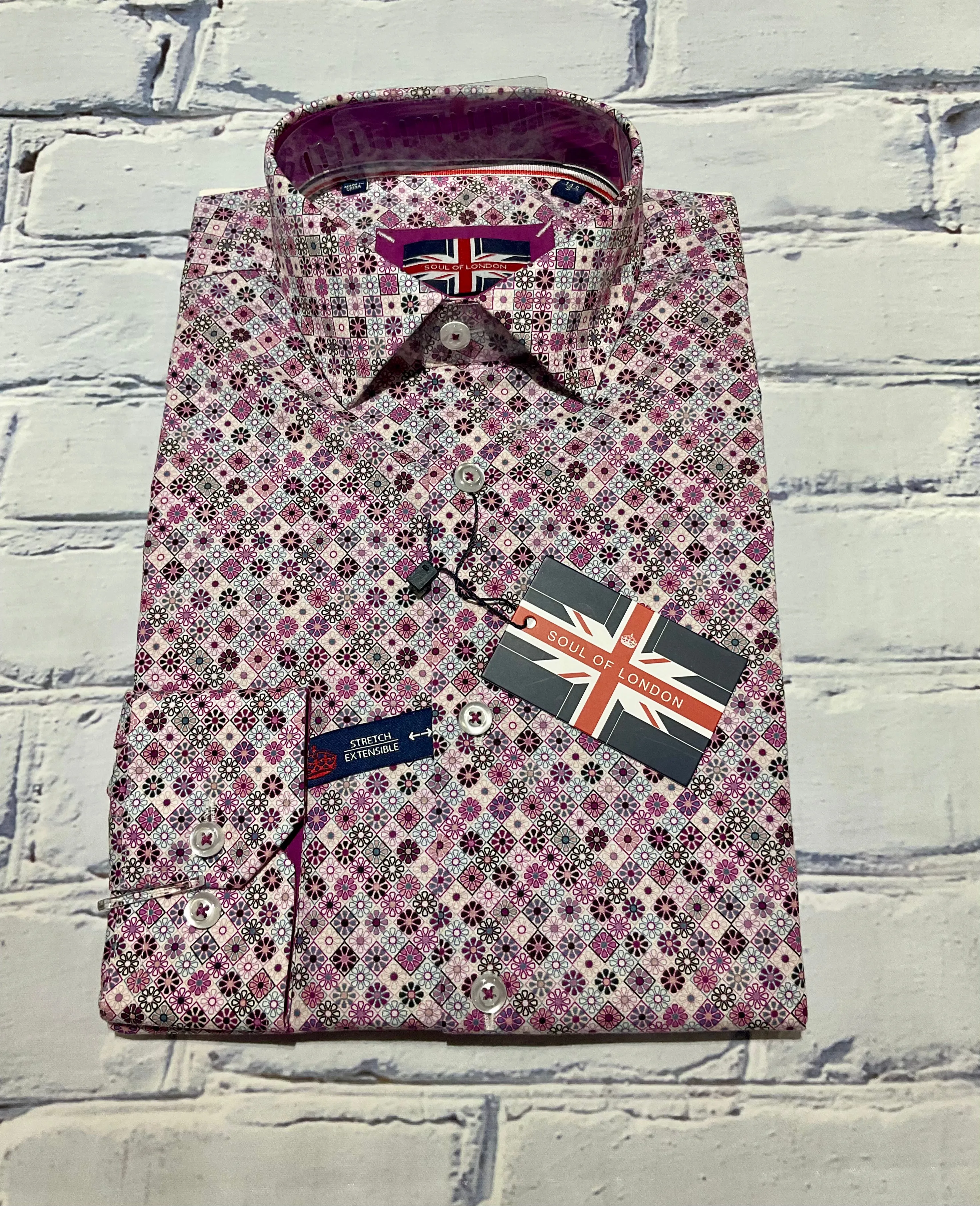 Soul of London LS Cotton Stretch