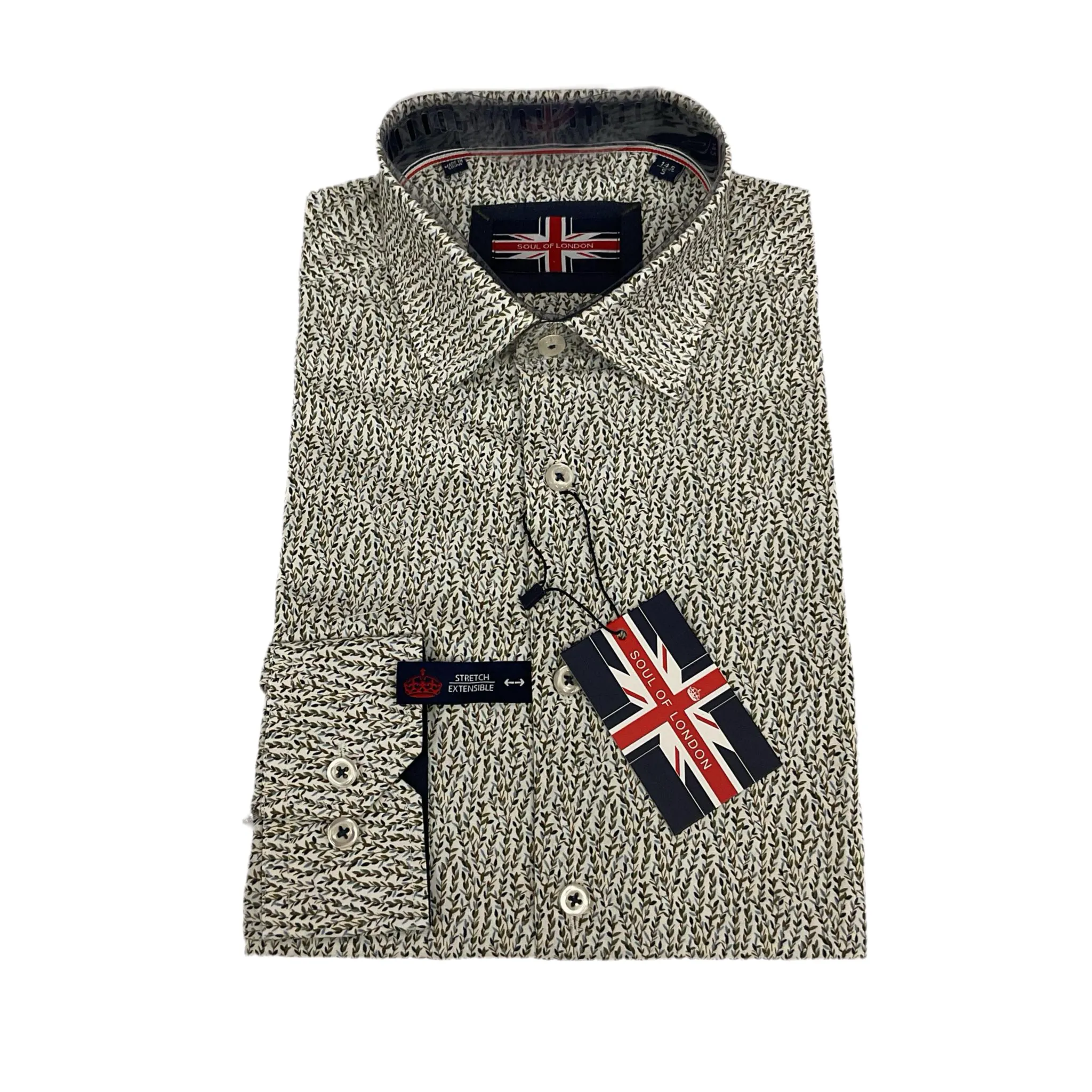 Soul of London LS Cotton Stretch