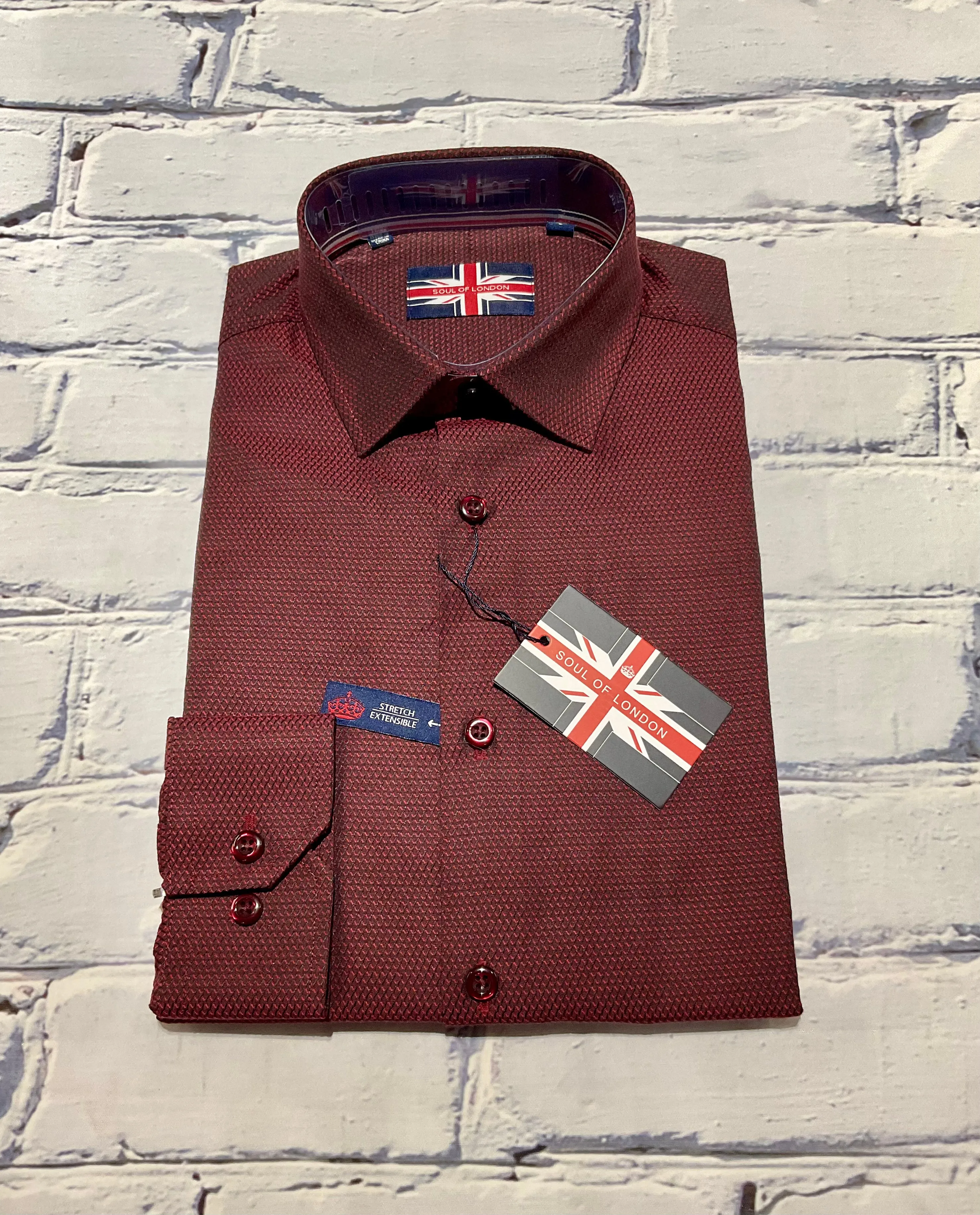Soul of London LS Sportshirt