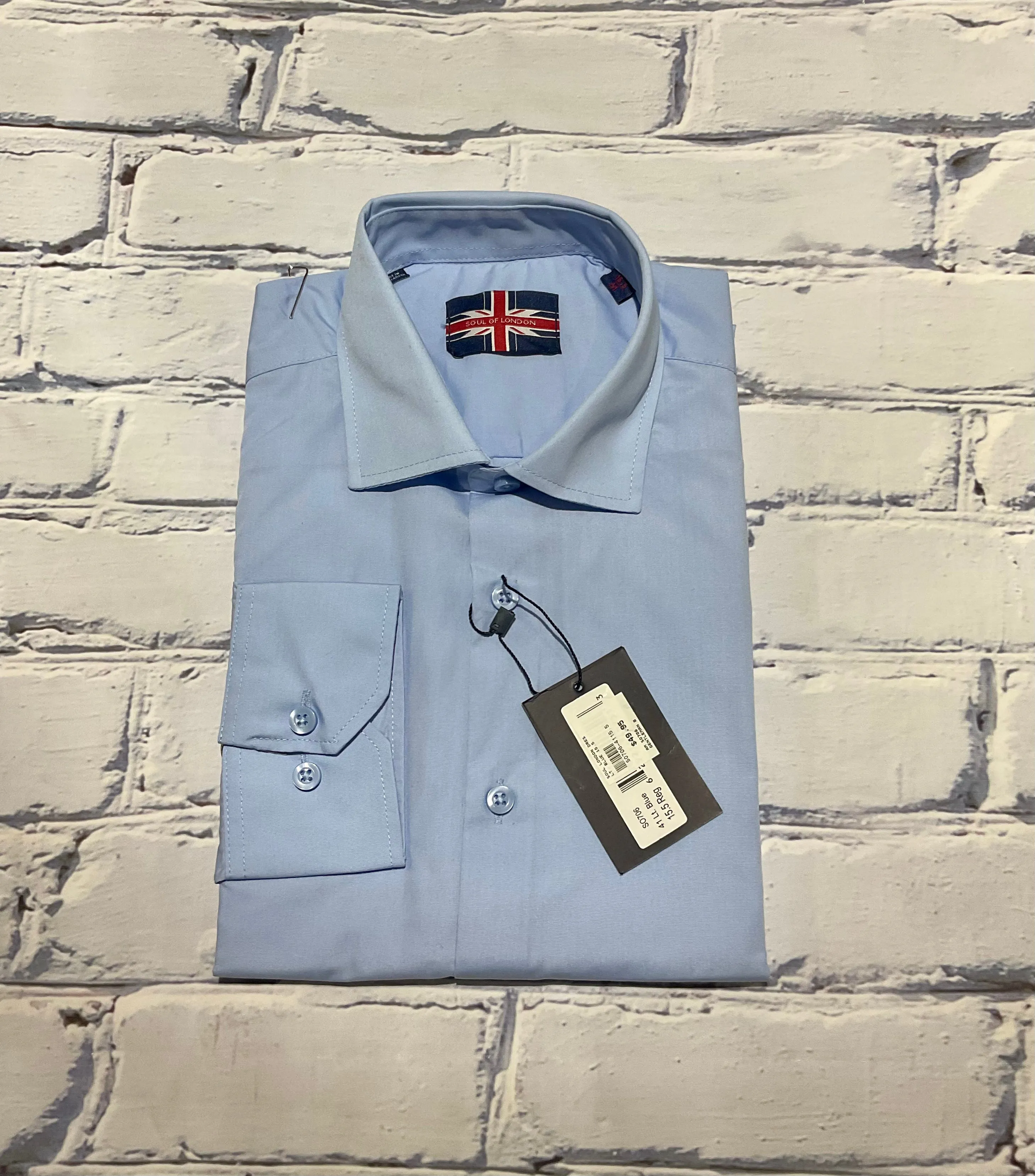 Soul of London Modern Fit Dress Shirt
