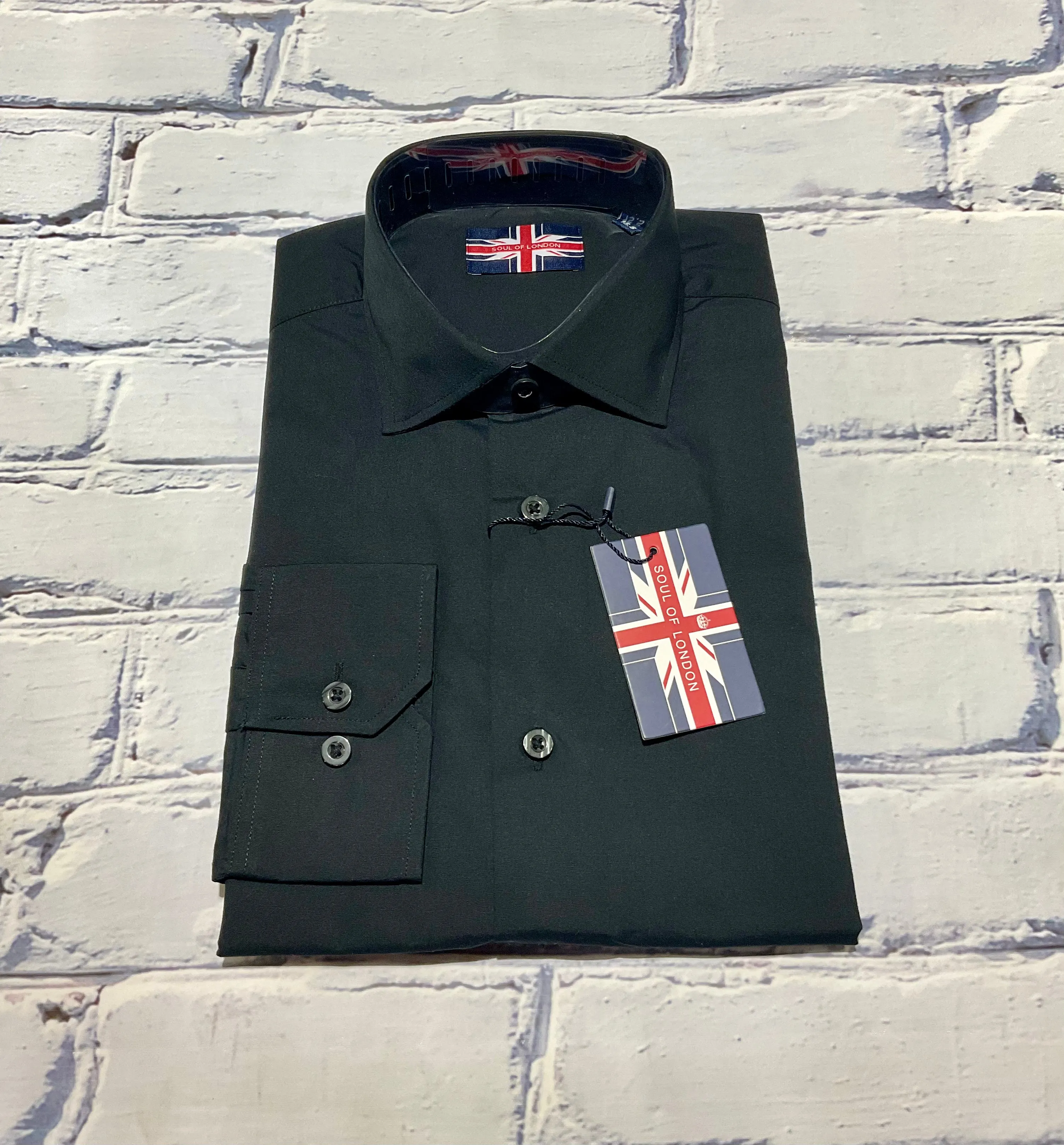 Soul of London Modern Fit Dress Shirt