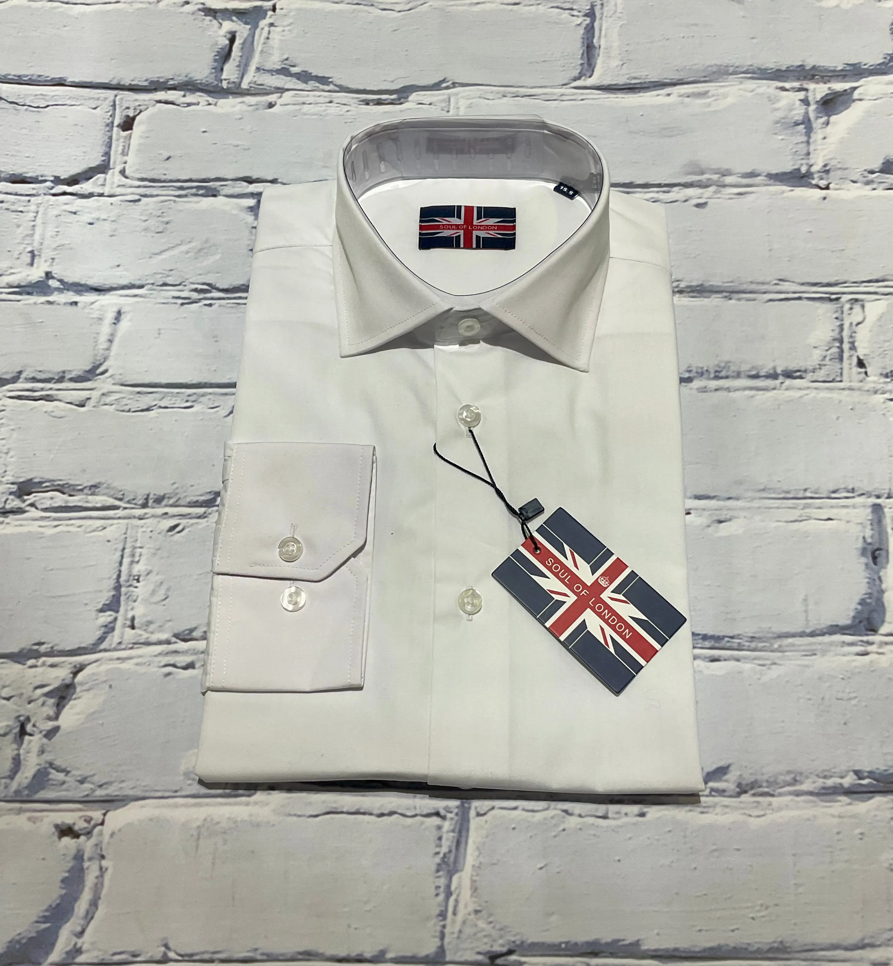 Soul of London Modern Fit Dress Shirt