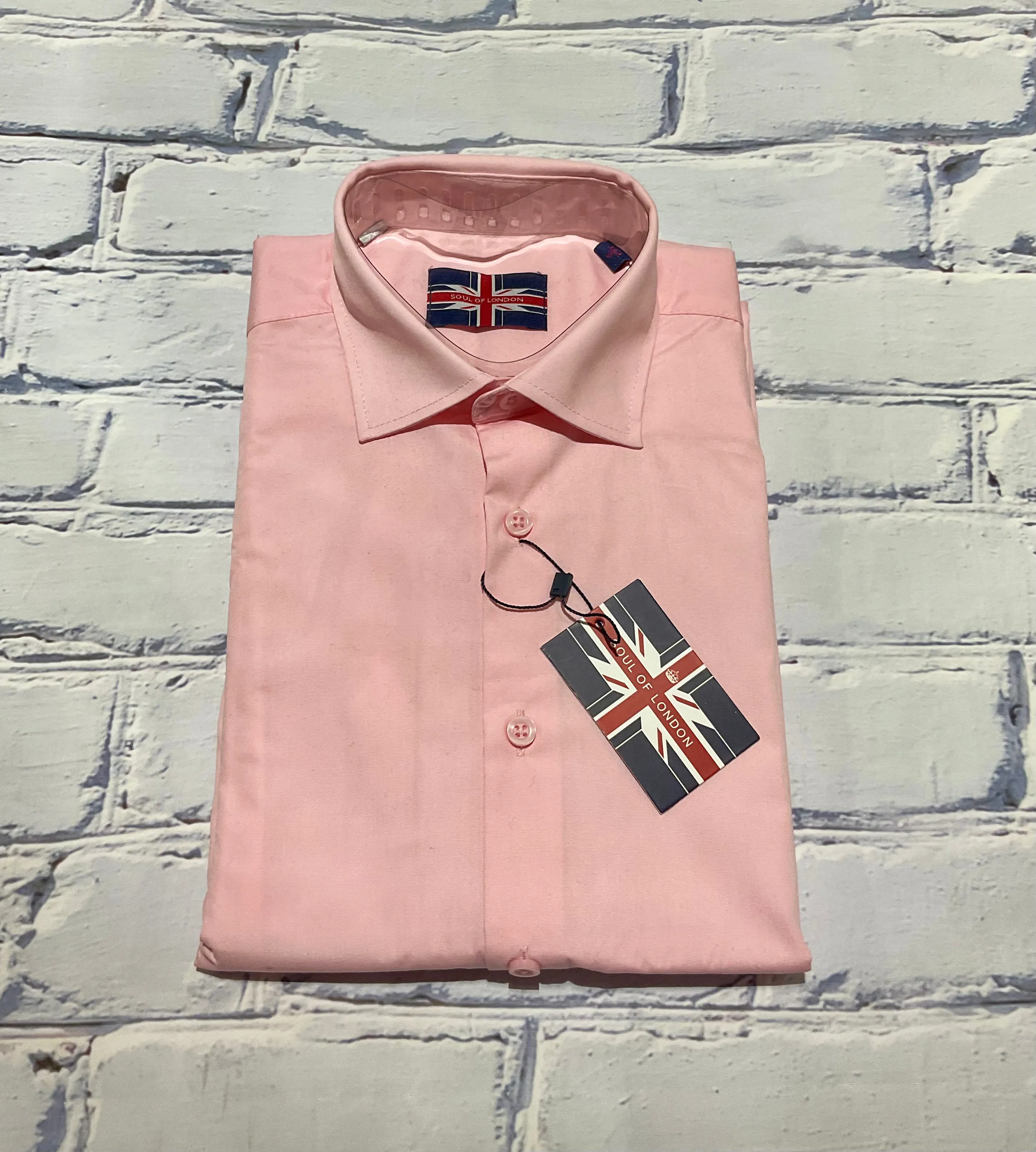 Soul of London Modern Fit Dress Shirt
