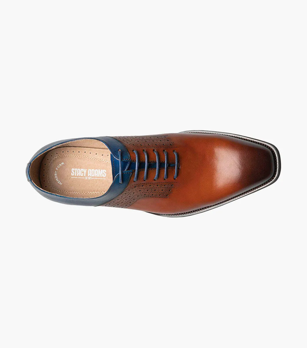 Stacy Adams HALLOWAY  Plain Toe Oxford - Cognac