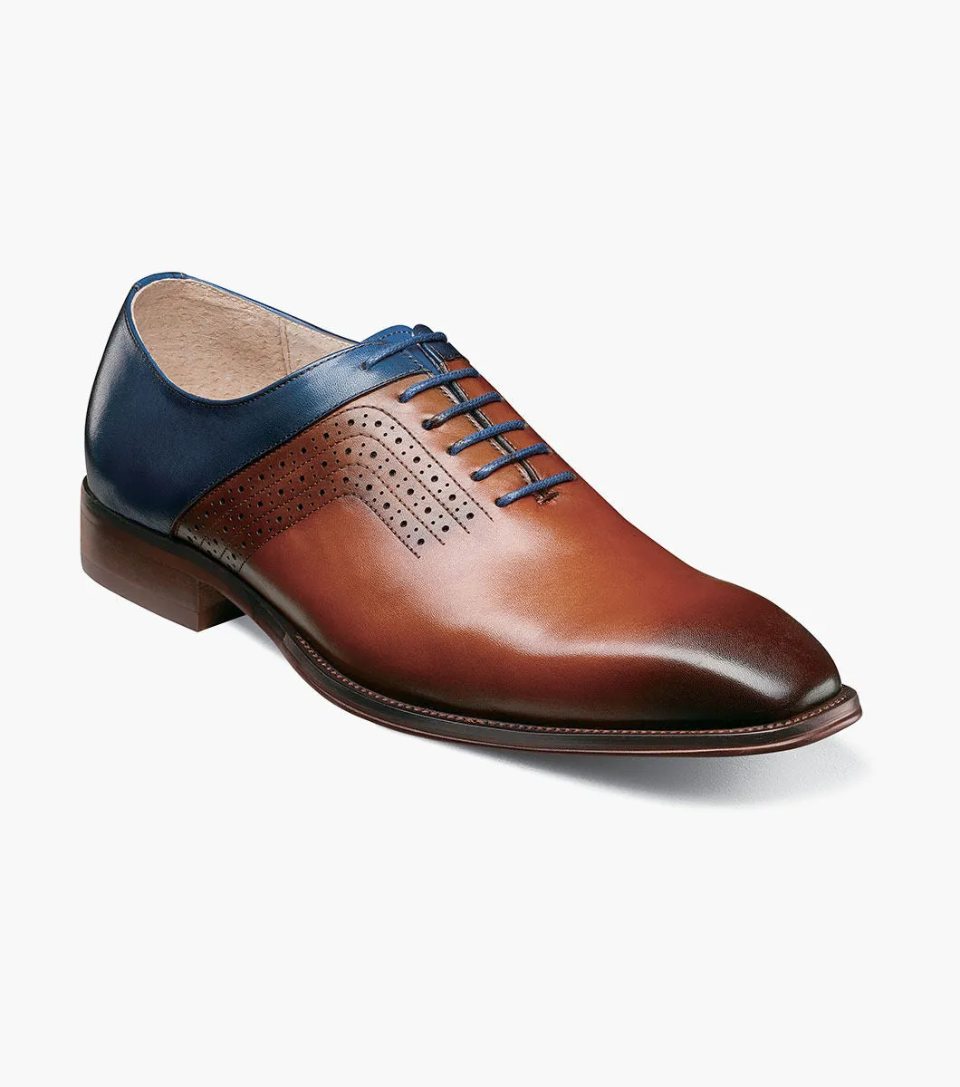 Stacy Adams HALLOWAY  Plain Toe Oxford - Cognac