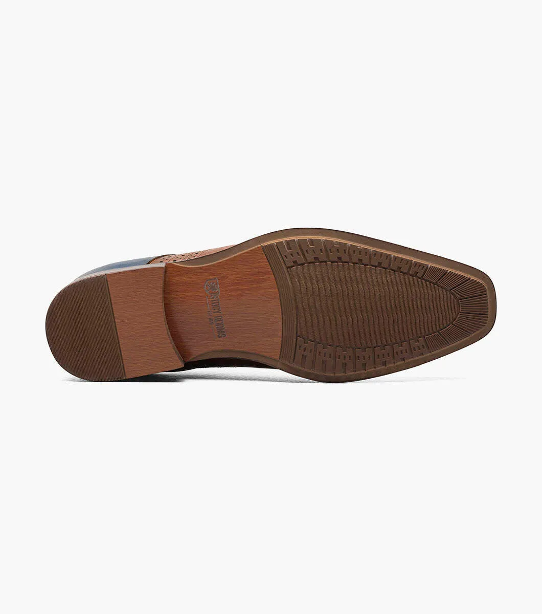 Stacy Adams HALLOWAY  Plain Toe Oxford - Cognac