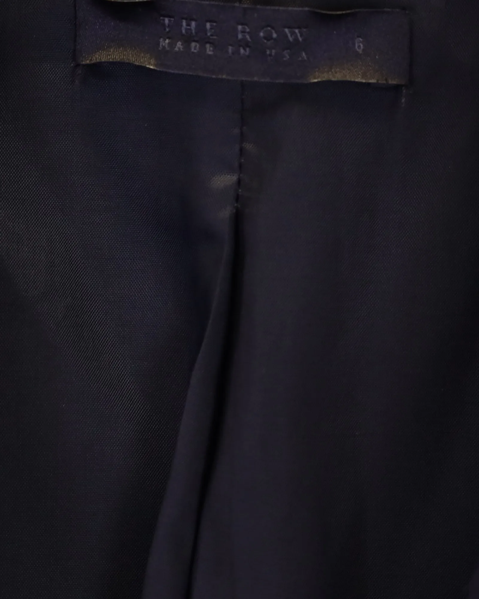The Row Blazer in Navy Wool