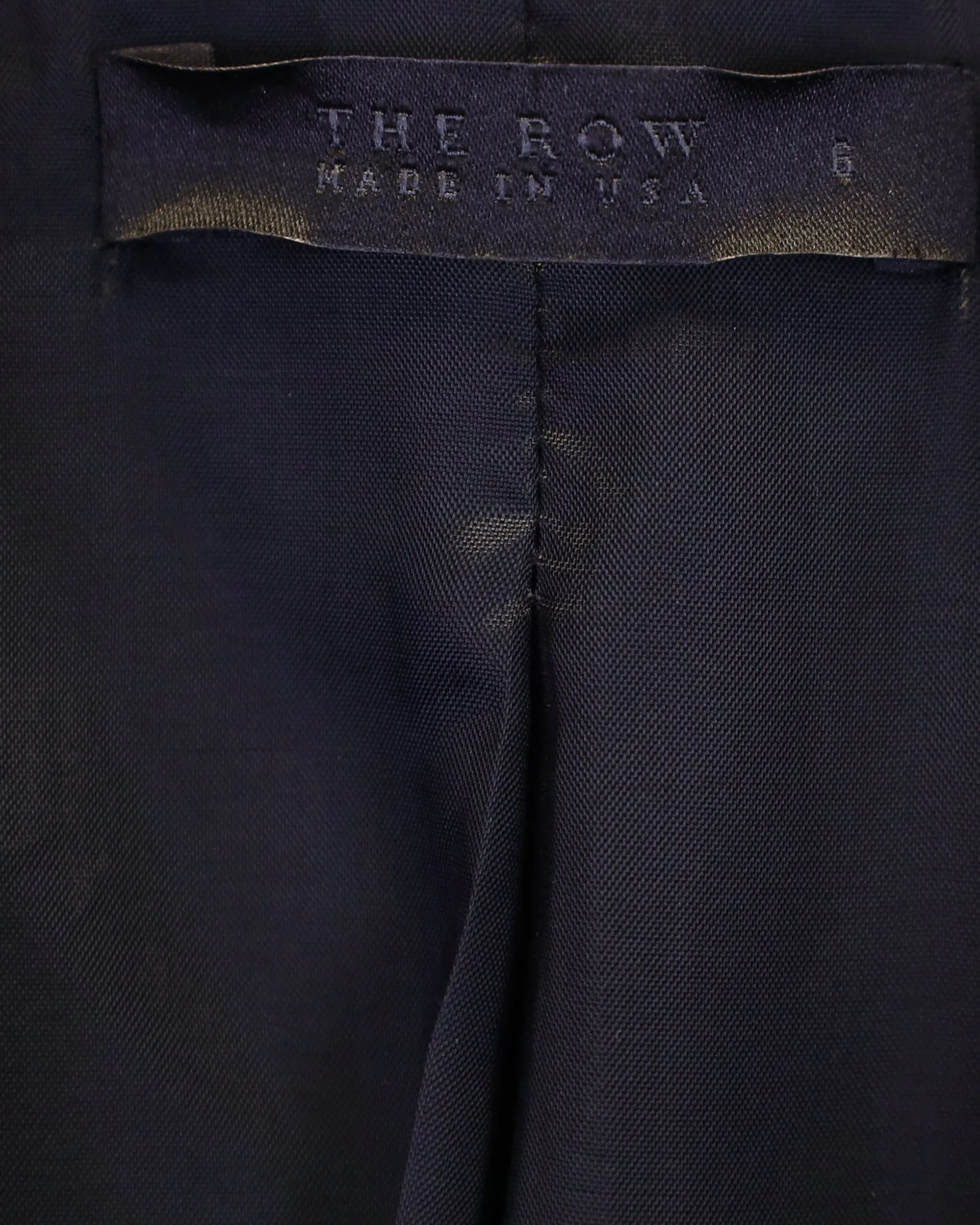 The Row Blazer in Navy Wool