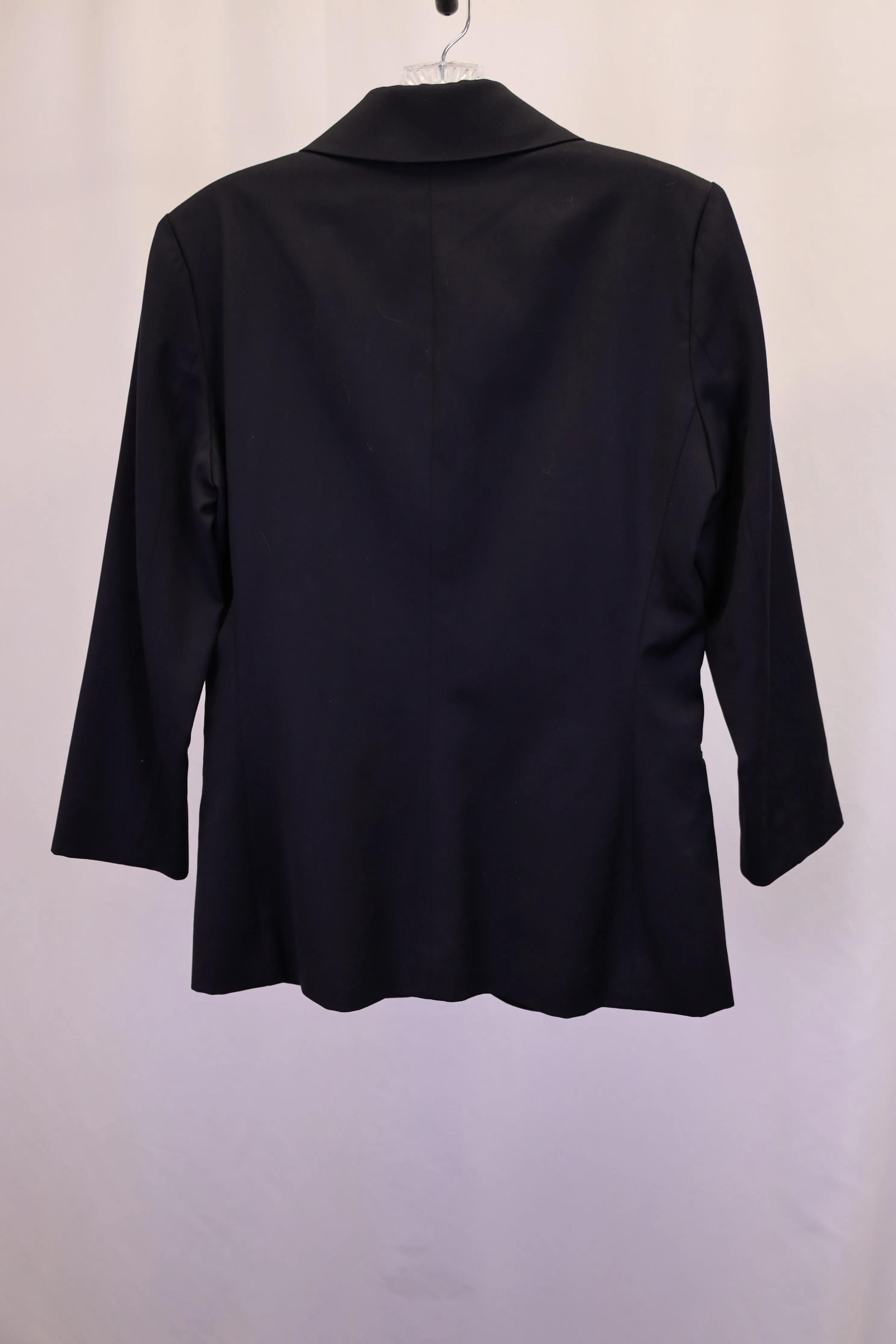 The Row Blazer in Navy Wool