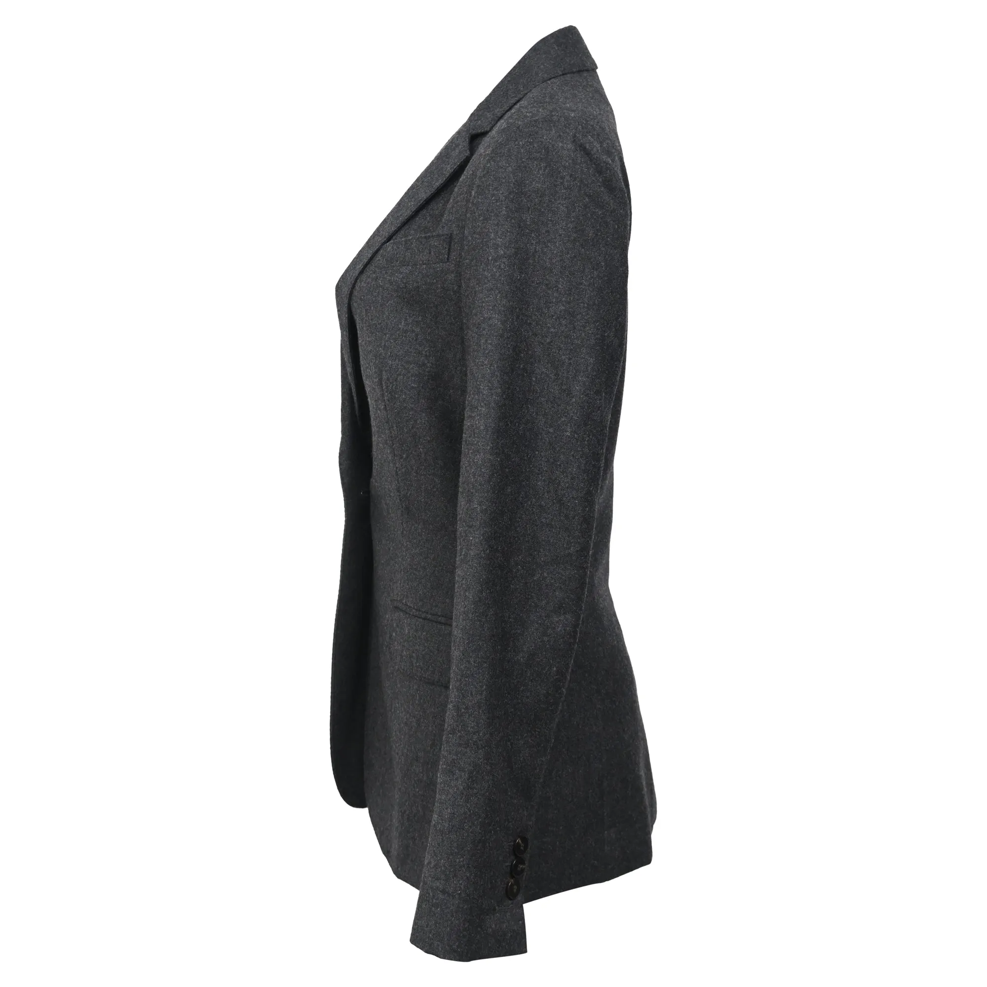 Theory Suit Jacket in Grey Wool