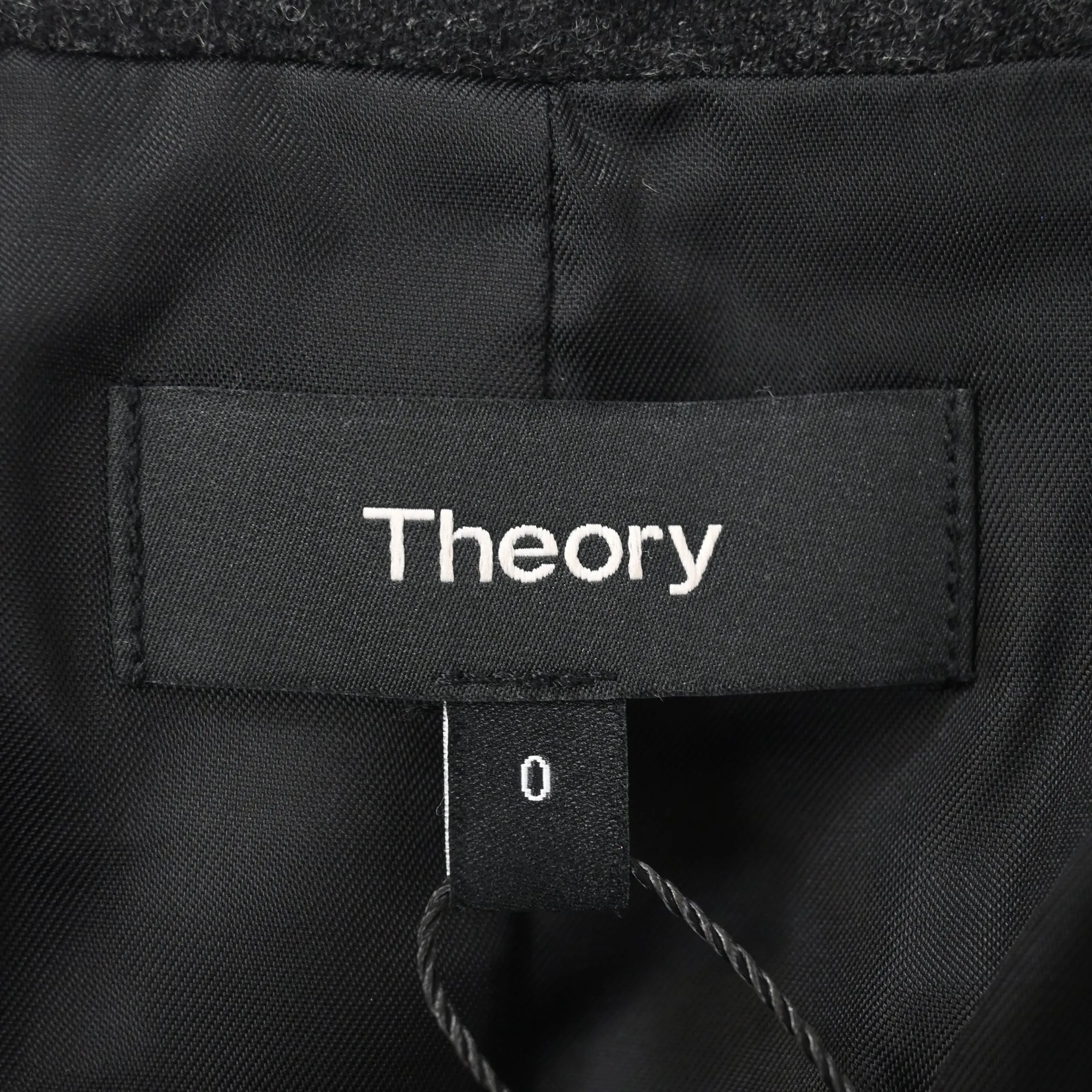 Theory Suit Jacket in Grey Wool