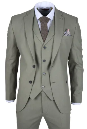 TP-22 3 Piece Linen Summer Suit