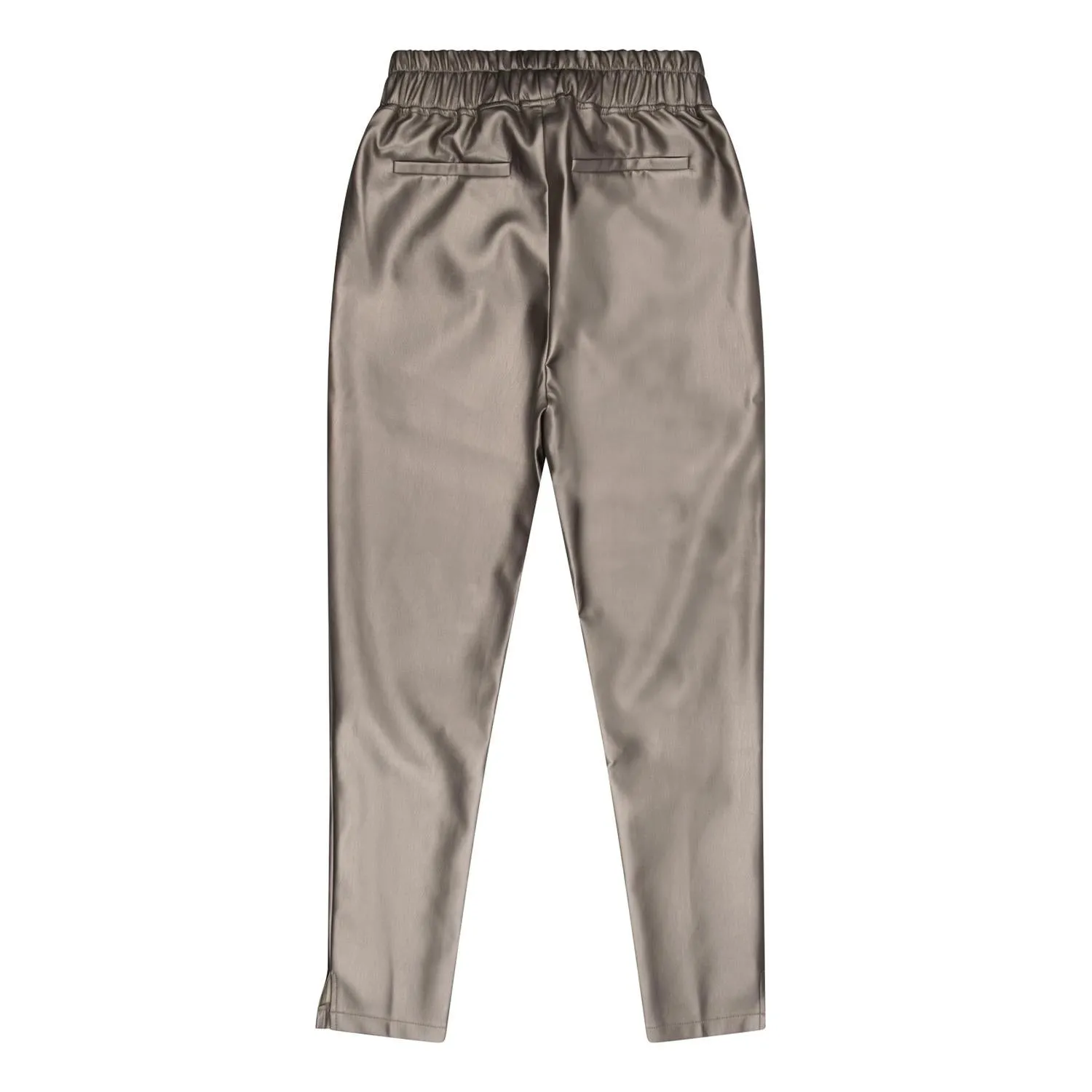 Tregging Pu Trousers In Soft Gold